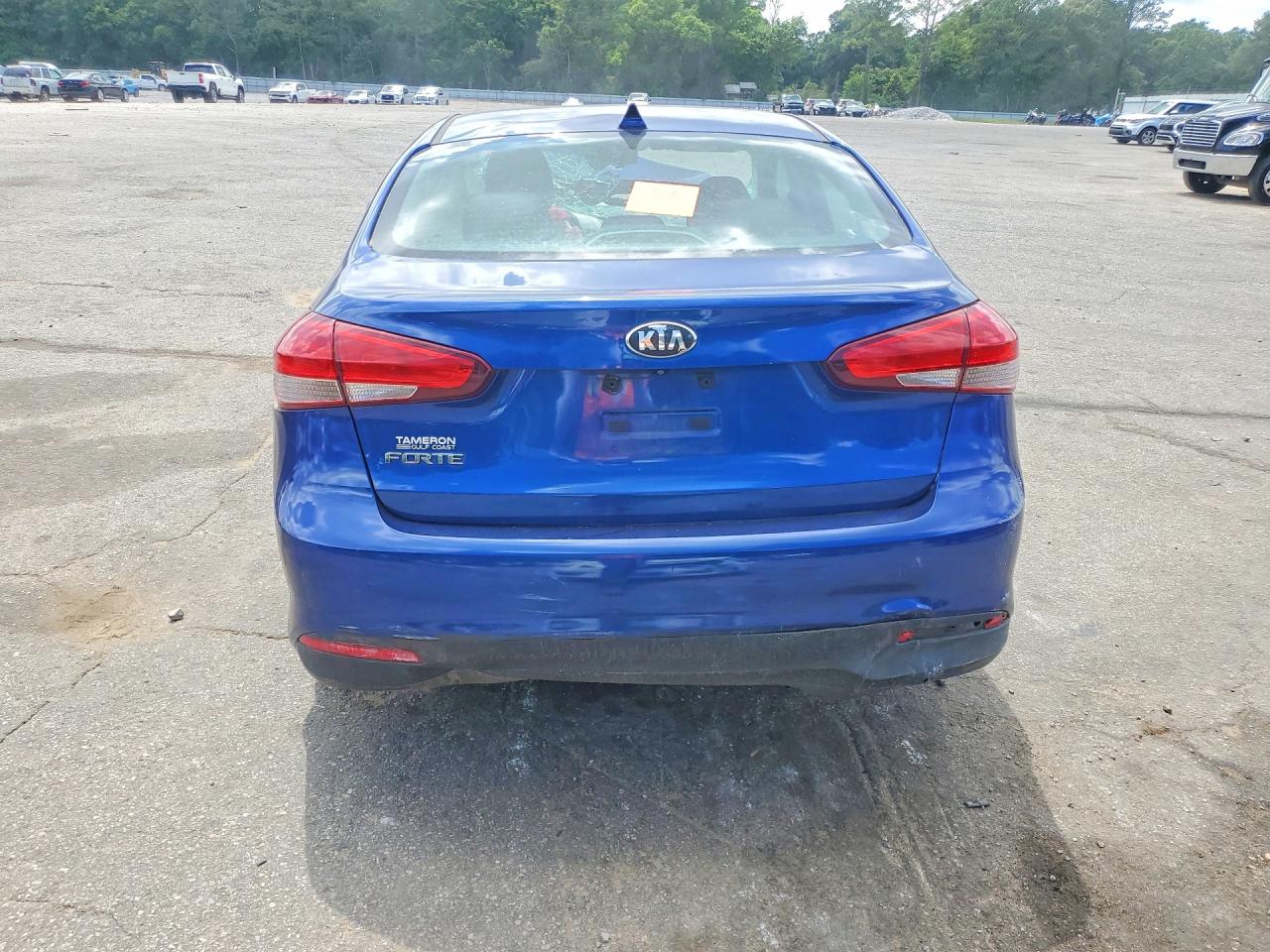 2018 Kia Forte Lx Синий vin: 3KPFL4A71JE193157