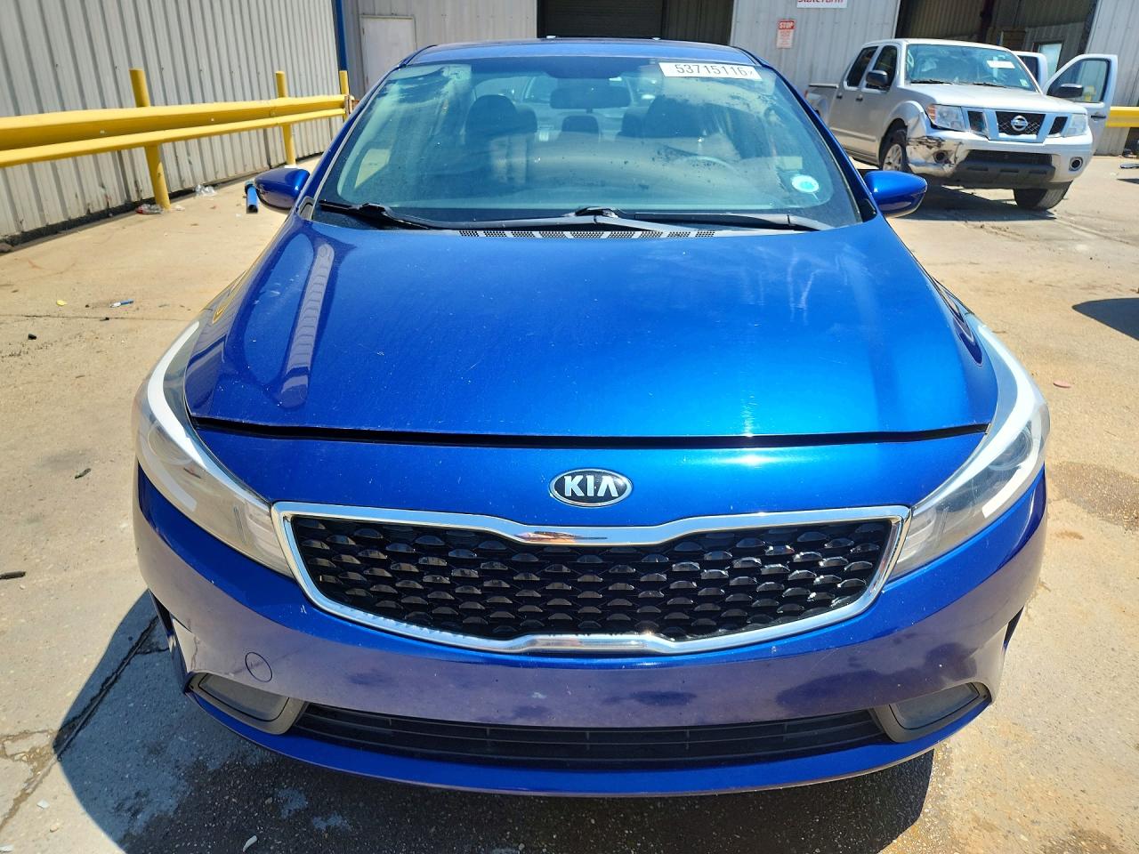 2018 Kia Forte Lx Синий vin: 3KPFL4A72JE194365
