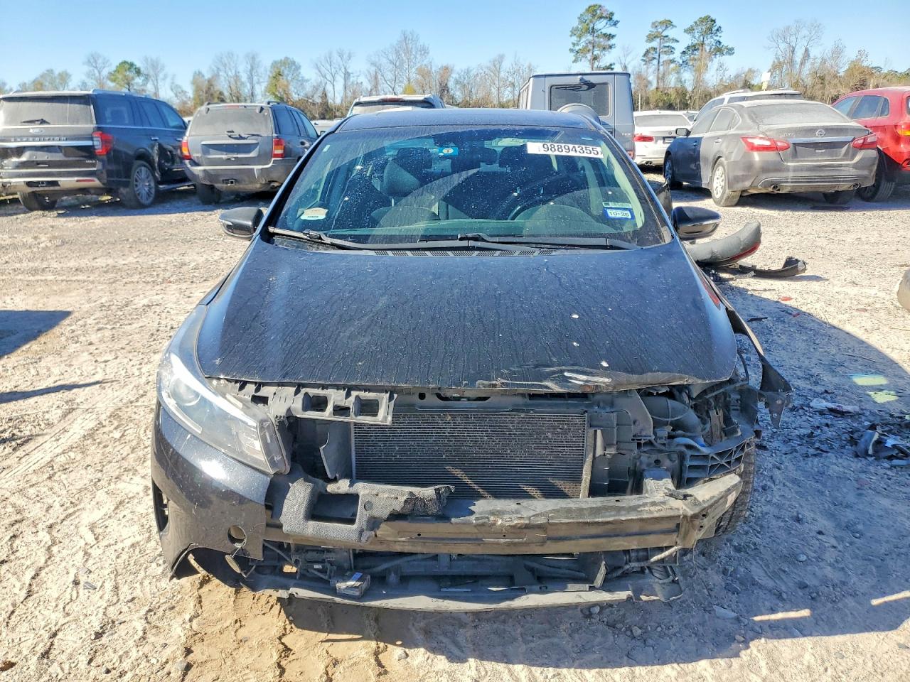 2017 Kia Forte S Black vin: 3KPFL4A74HE047071