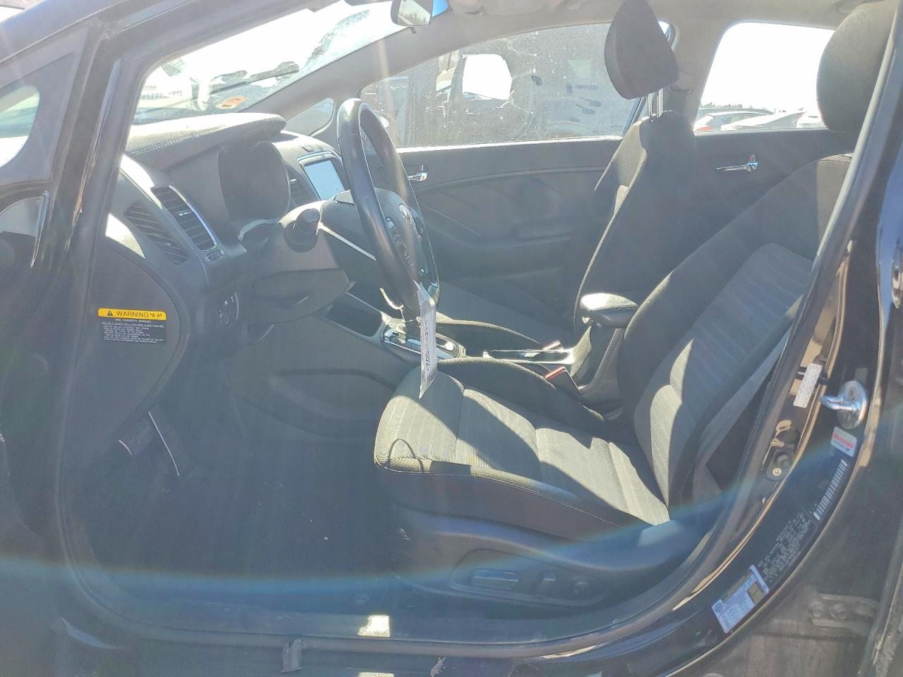 2017 Kia Forte S Black vin: 3KPFL4A74HE047071