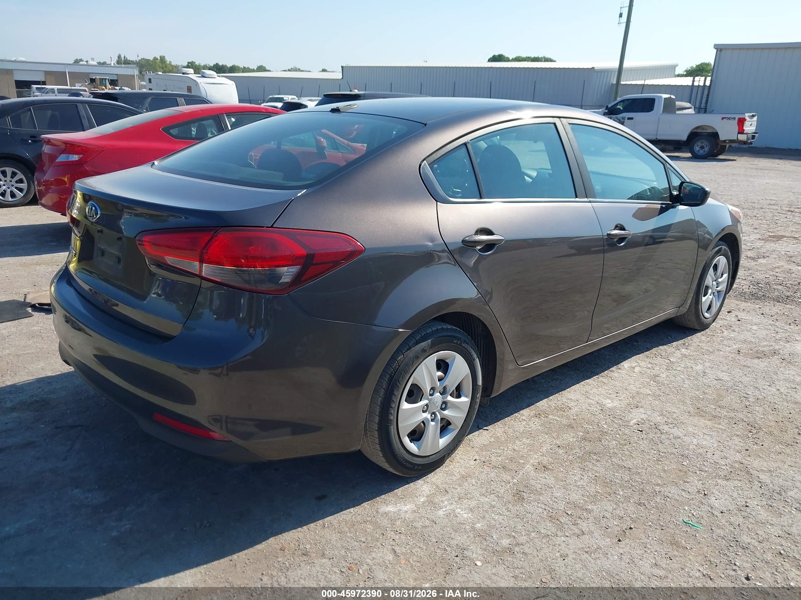 2017 Kia Forte Lx Dark Brown vin: 3KPFL4A75HE143081