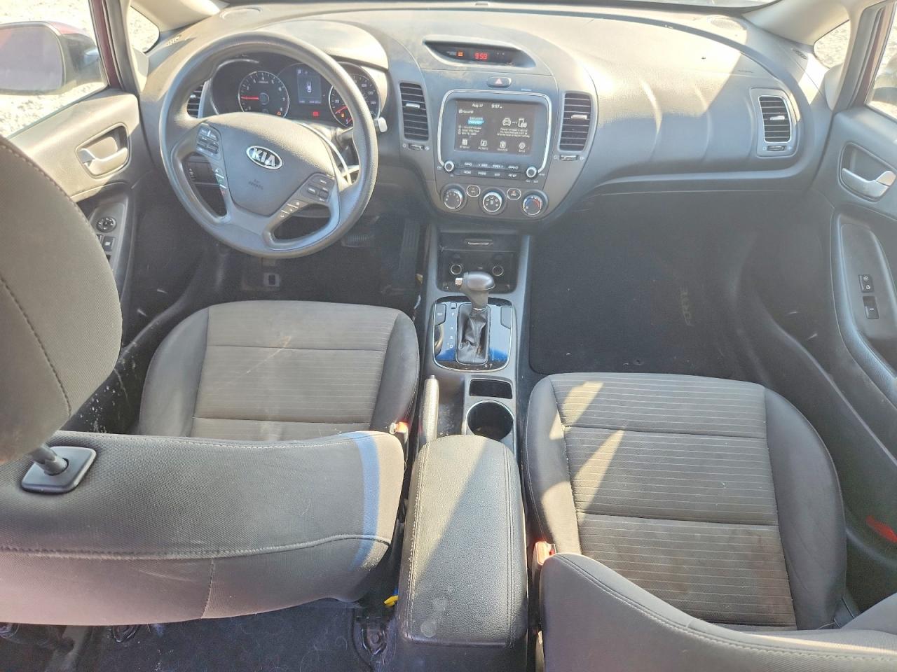 2018 Kia Forte Lx Бордовый vin: 3KPFL4A77JE181756