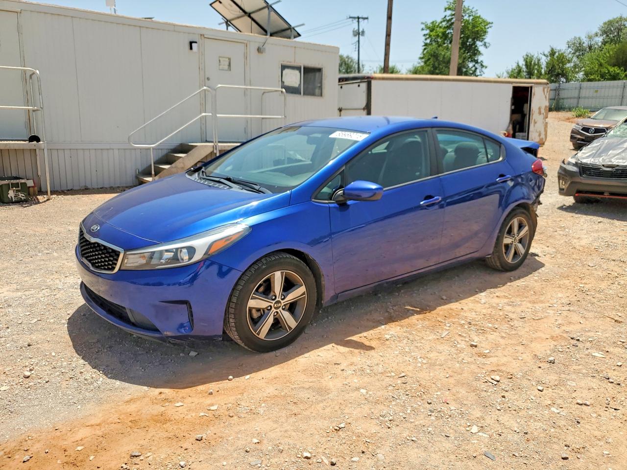 2018 Kia Forte Lx Blue vin: 3KPFL4A77JE241972
