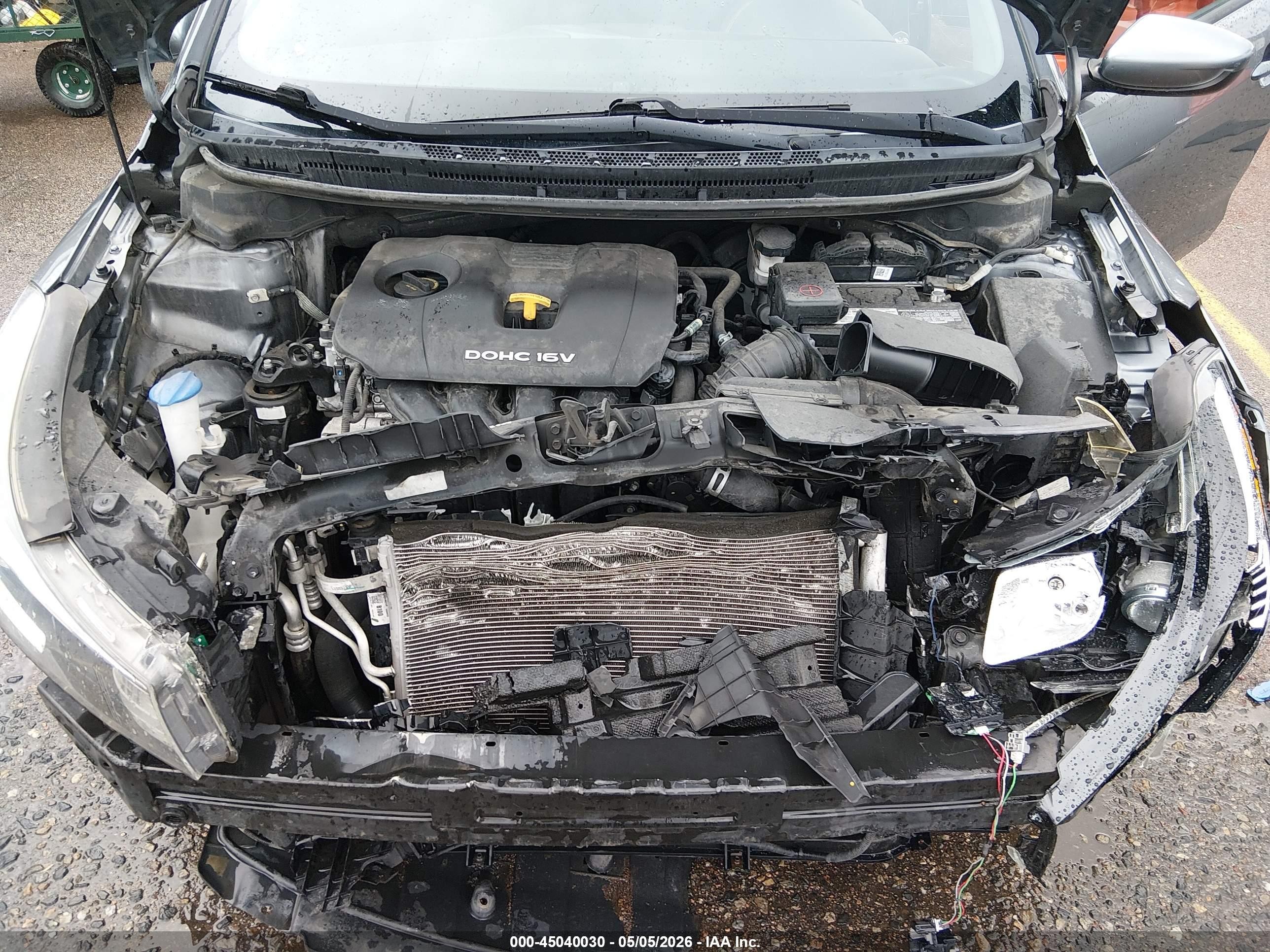2018 Kia Forte S Gray vin: 3KPFL4A78JE224825