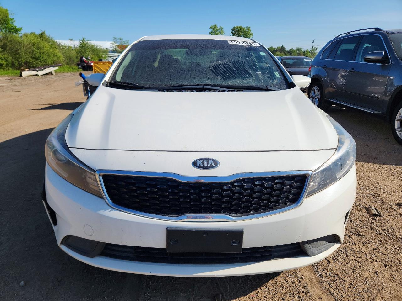 2018 Kia Forte S White vin: 3KPFL4A78JE275130