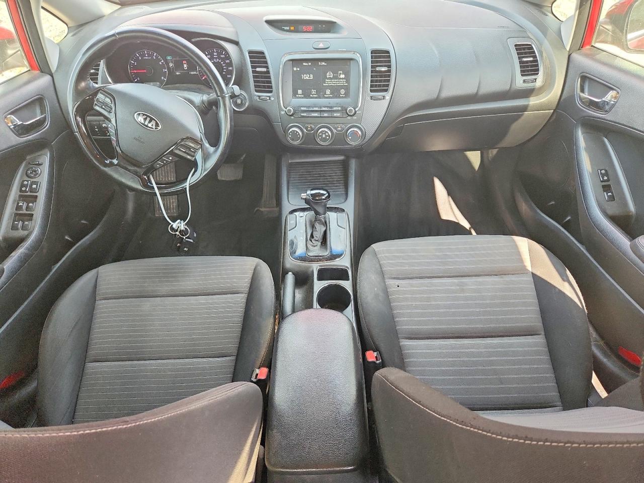 2017 Kia Forte S Red vin: 3KPFL4A79HE062780