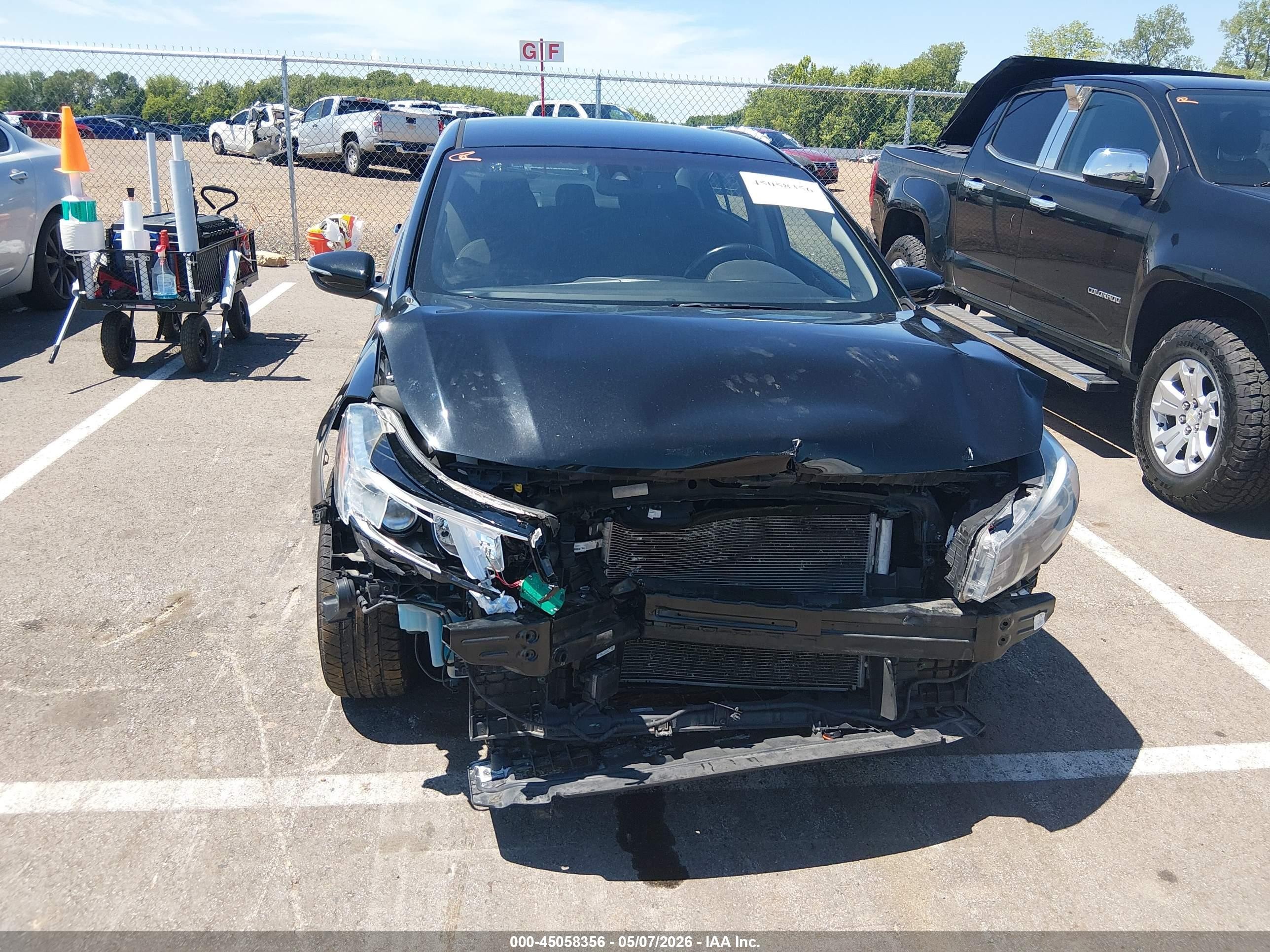 2017 Kia Forte S Черный vin: 3KPFL4A7XHE054266