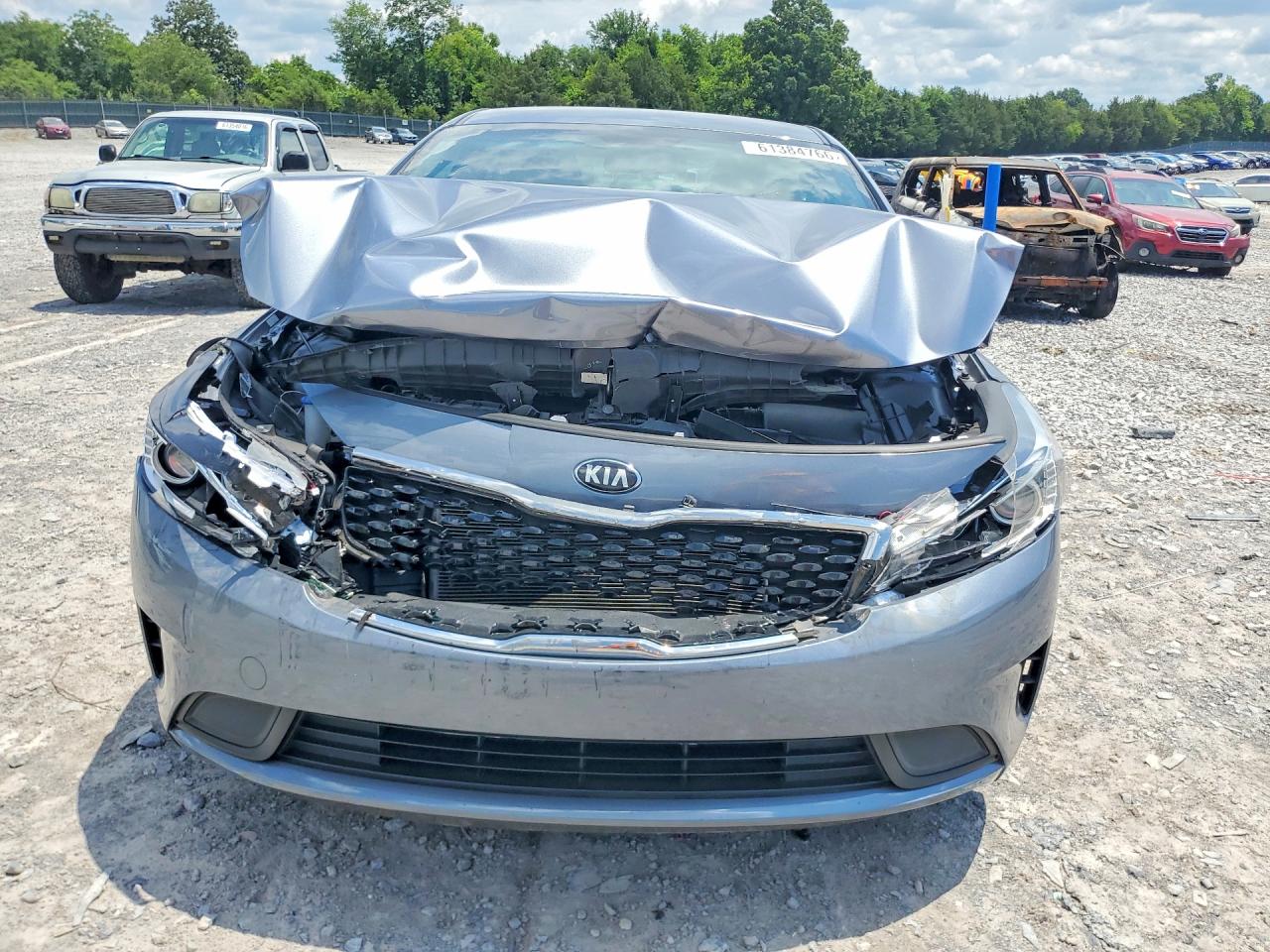 2017 Kia Forte S Charcoal vin: 3KPFL4A7XHE098087