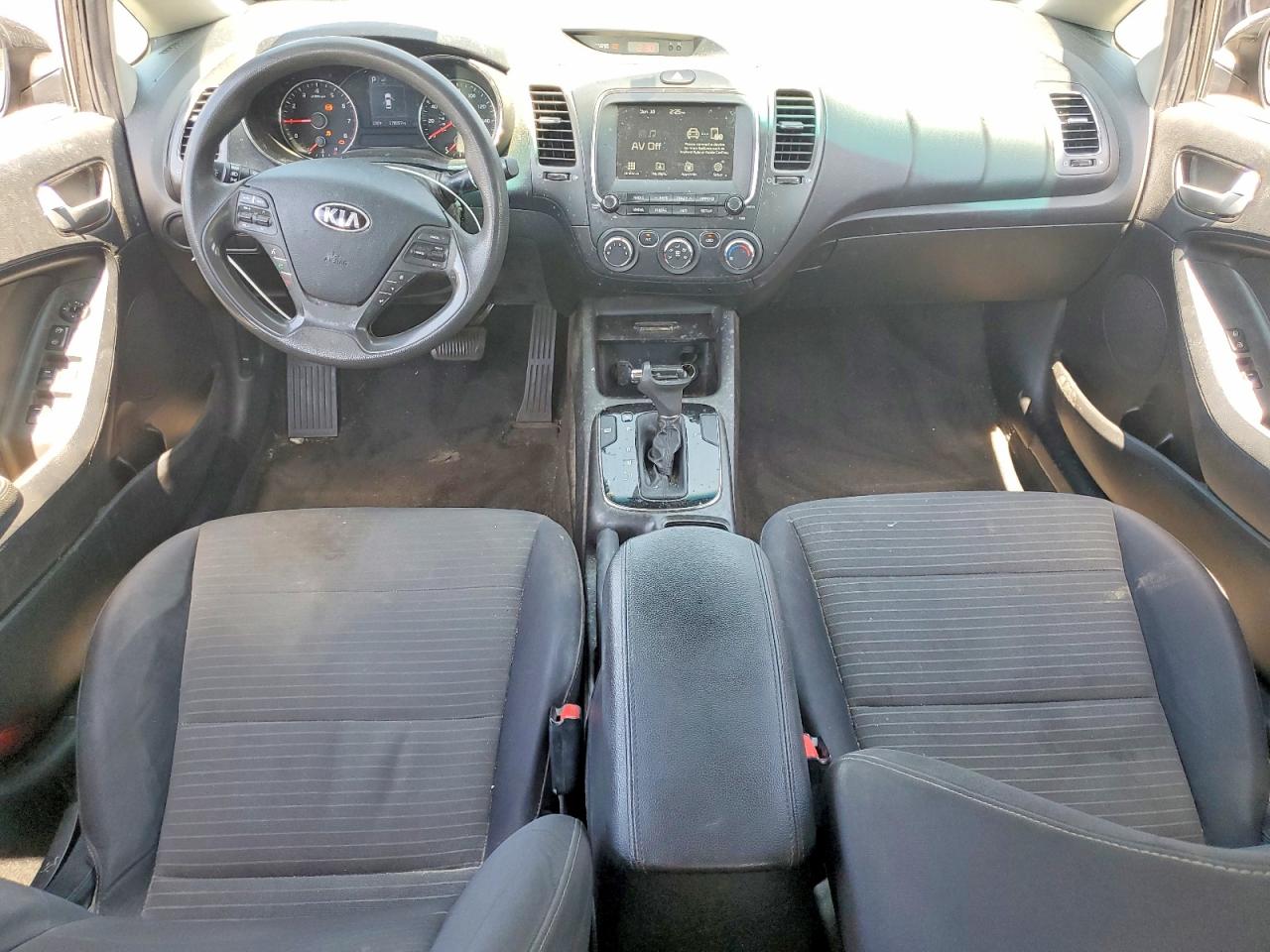 2018 Kia Forte Lx Black vin: 3KPFL4A7XJE199345