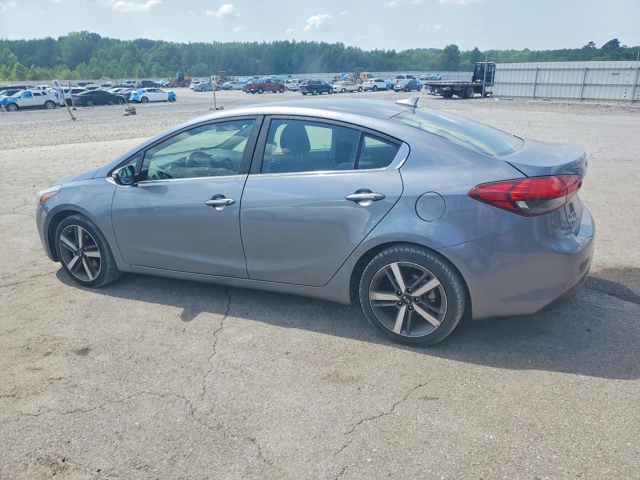 2017 Kia Forte Ex Gray vin: 3KPFL4A81HE088332