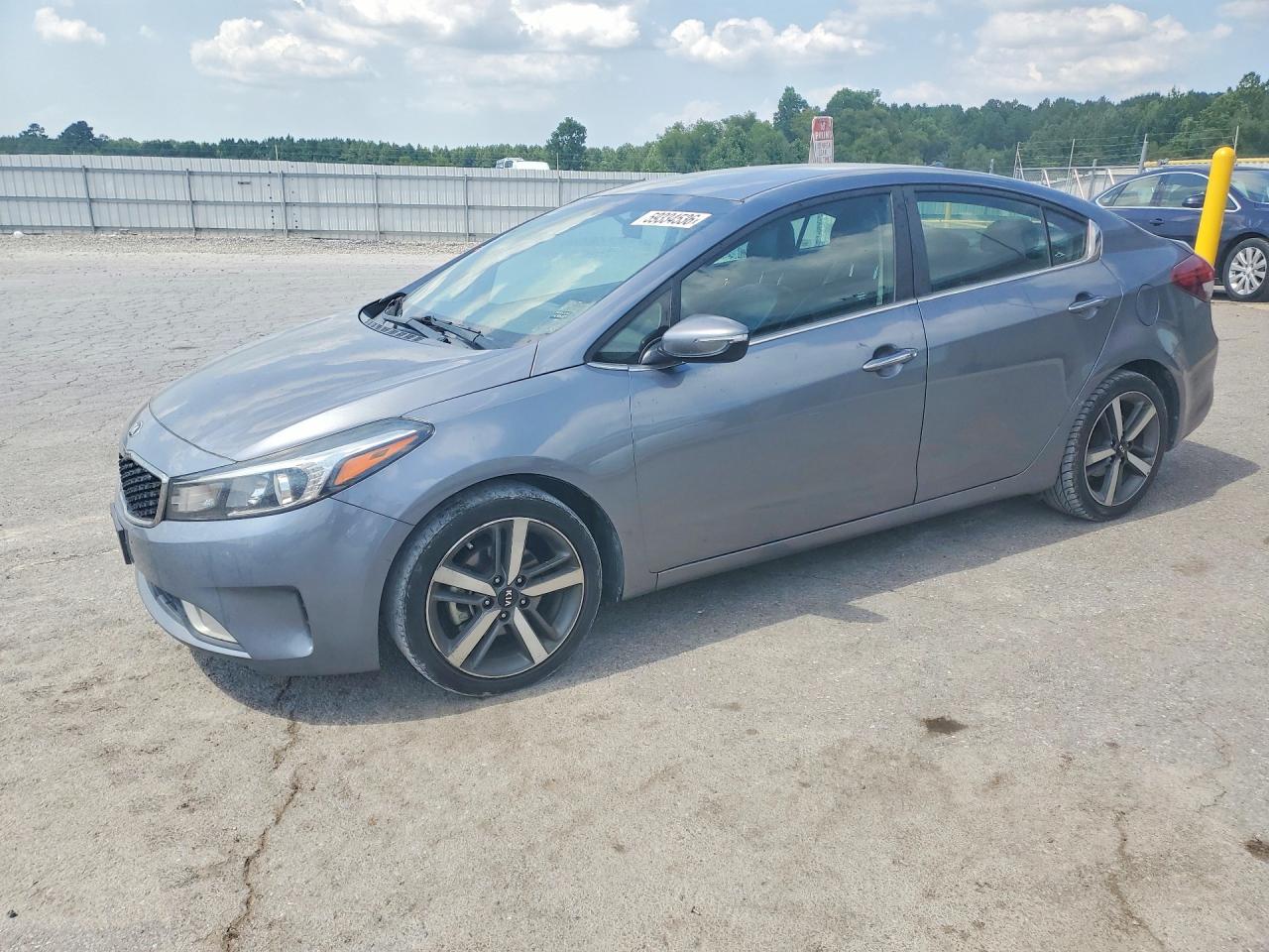 2017 Kia Forte Ex Gray vin: 3KPFL4A81HE088332