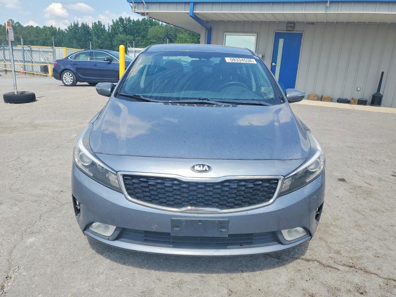 2017 Kia Forte Ex Gray vin: 3KPFL4A81HE088332