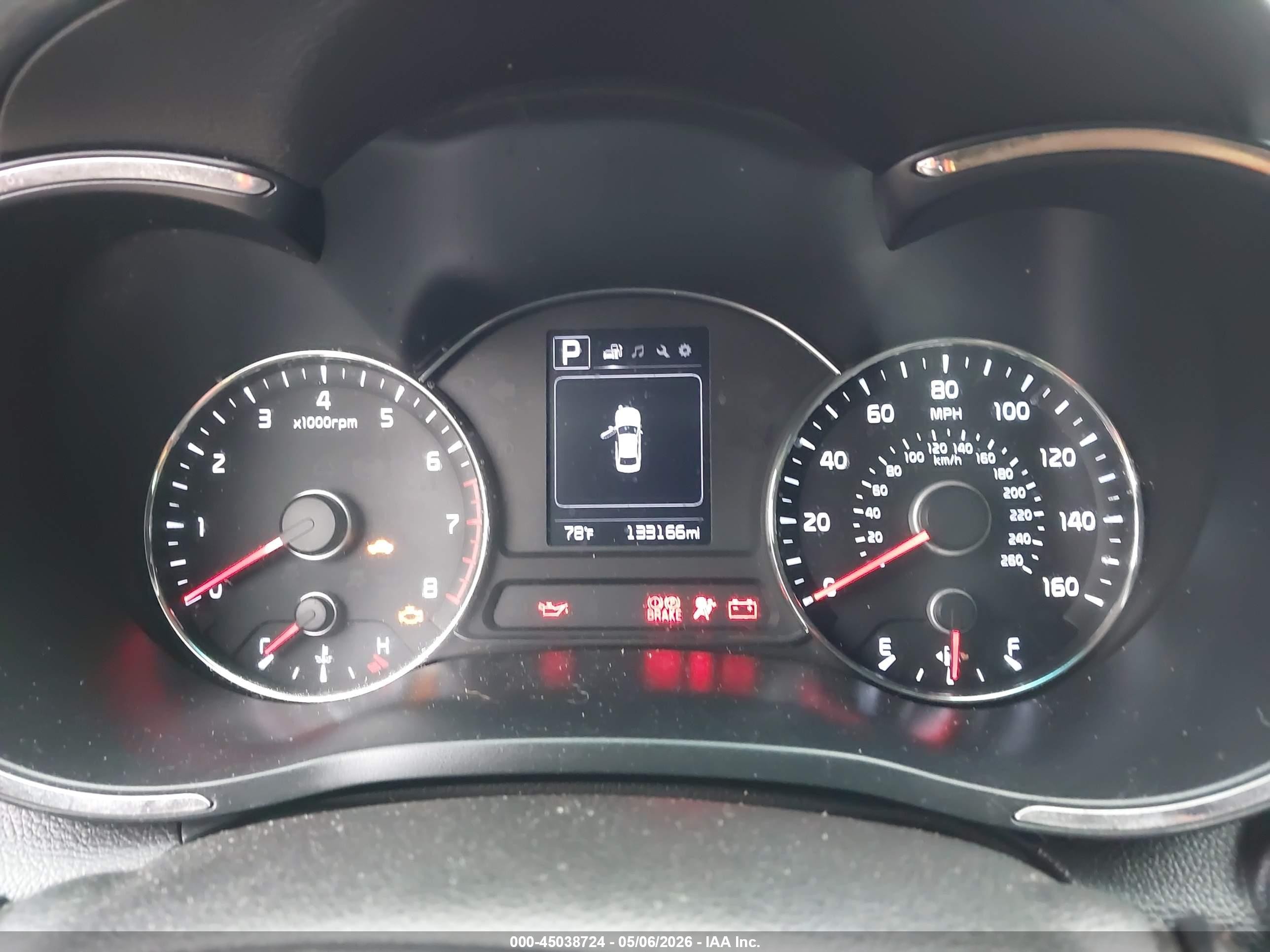 2017 Kia Forte Ex Blue vin: 3KPFL4A84HE038959
