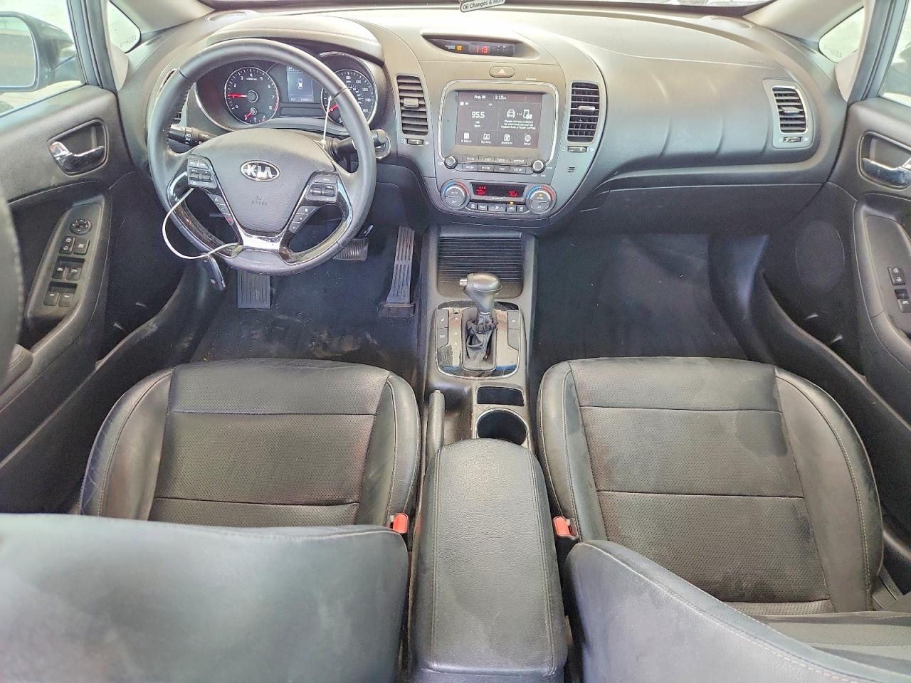 2018 Kia Forte Ex Gray vin: 3KPFL4A86JE189999