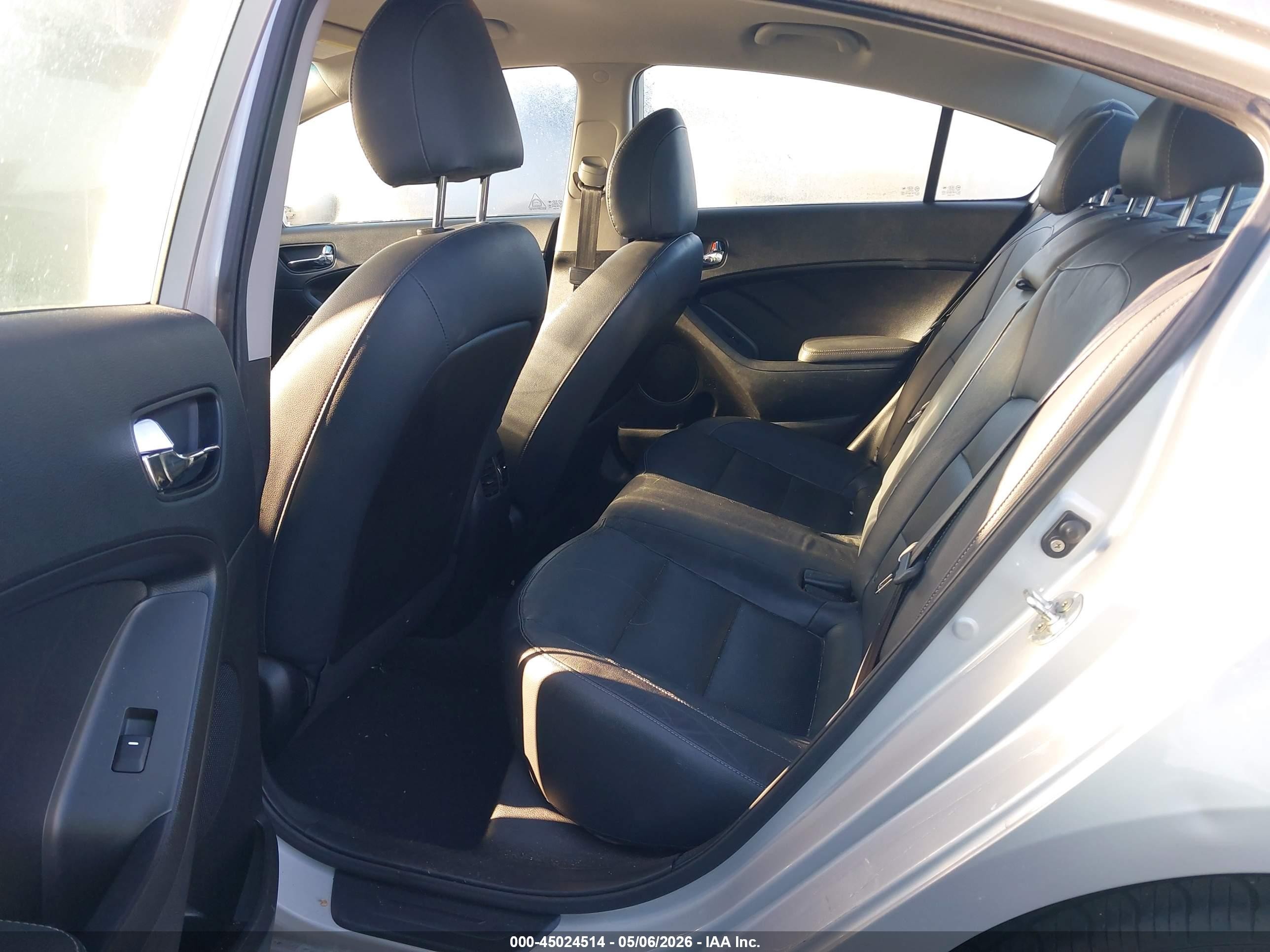 2017 Kia Forte Ex Silver vin: 3KPFL4A89HE050685