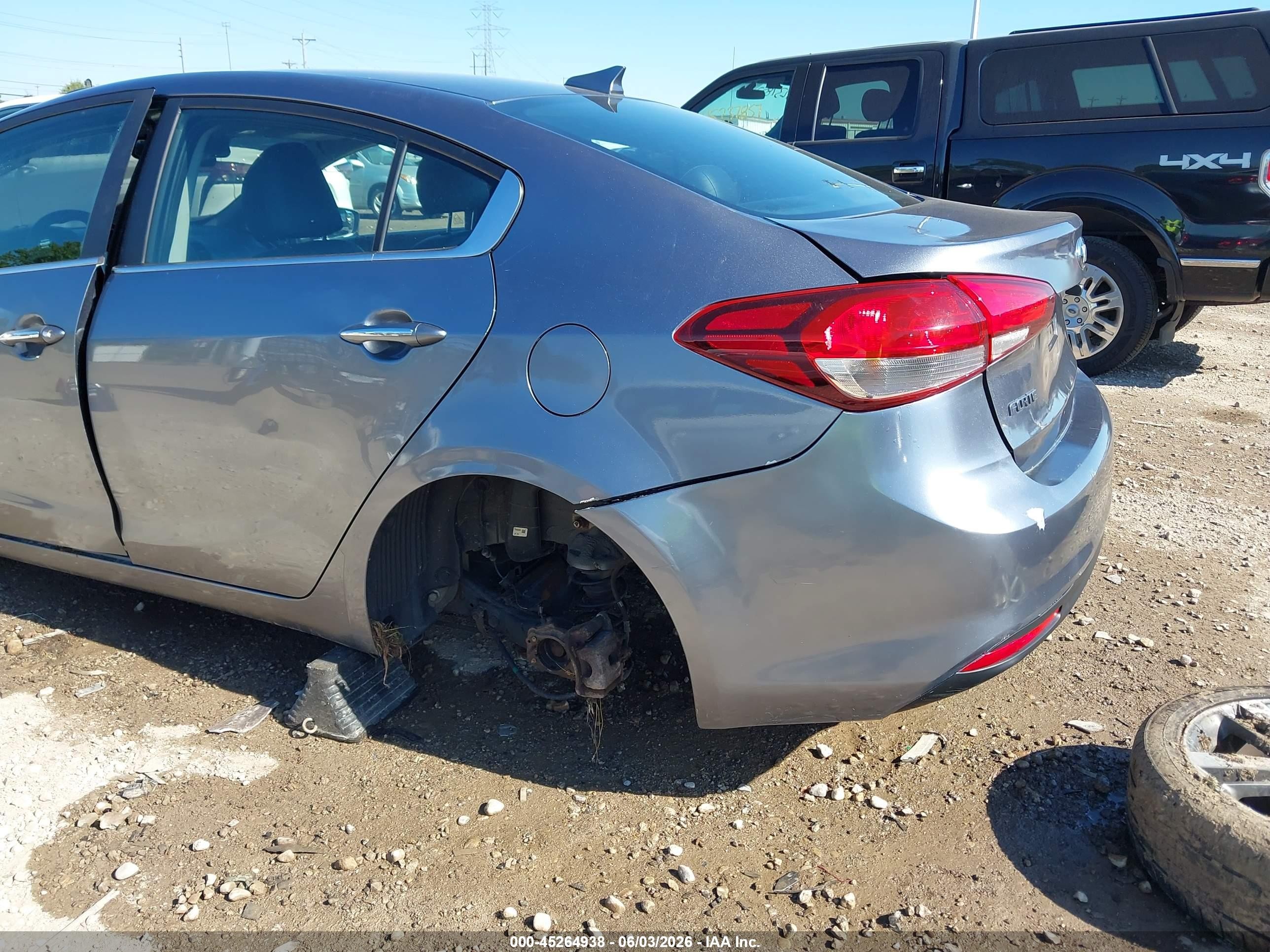 2017 Kia Forte Ex Blue vin: 3KPFN4A87HE039310