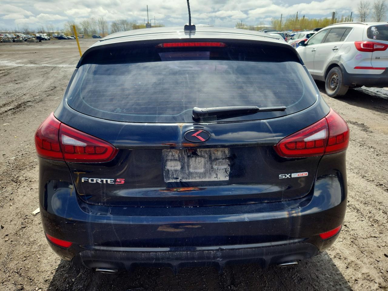 2017 Kia Forte5 Sx Черный vin: 3KPFN5A35HE090315