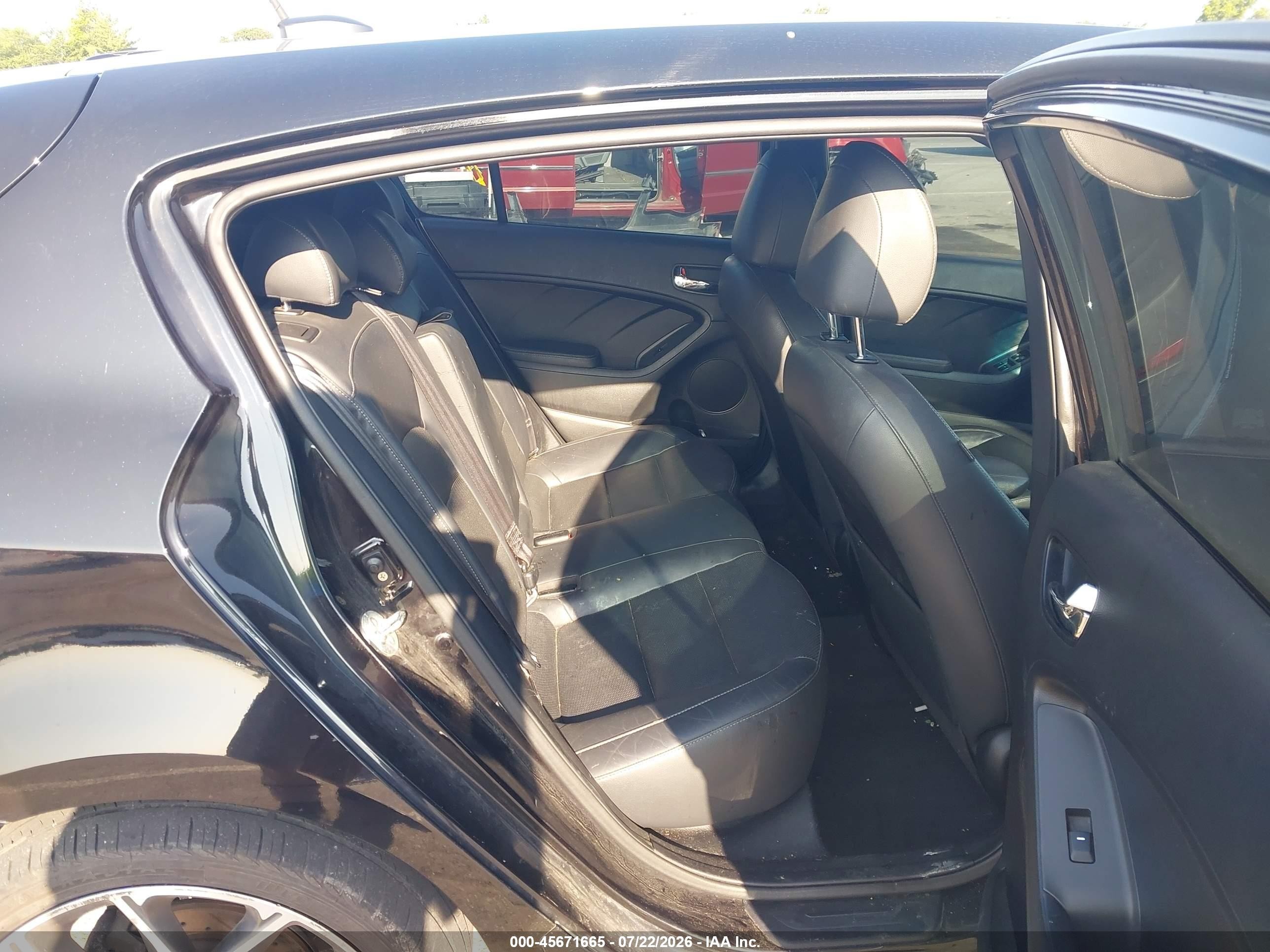 2017 Kia Forte Sx Black vin: 3KPFN5A38HE059124
