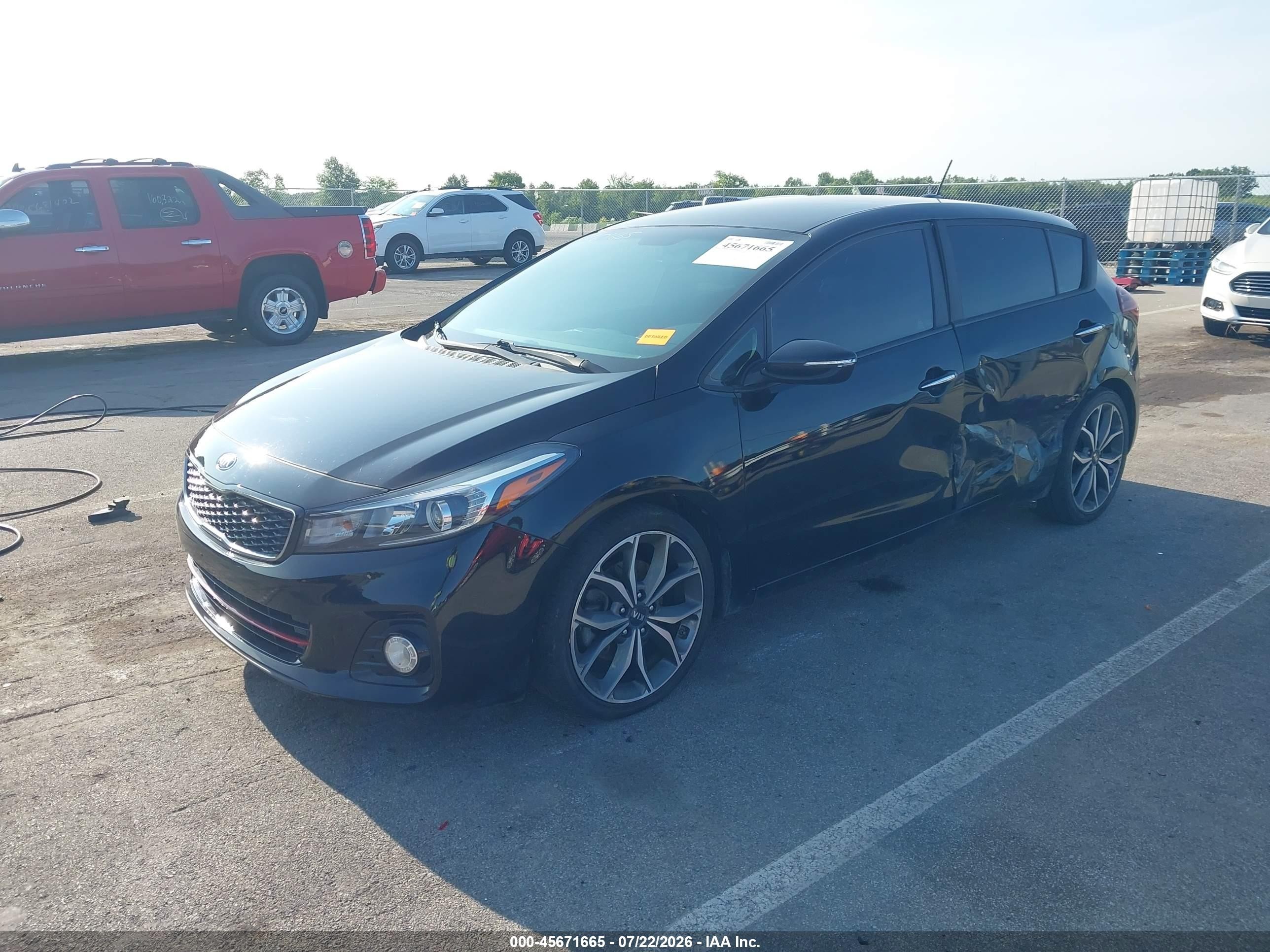 2017 Kia Forte Sx Black vin: 3KPFN5A38HE059124