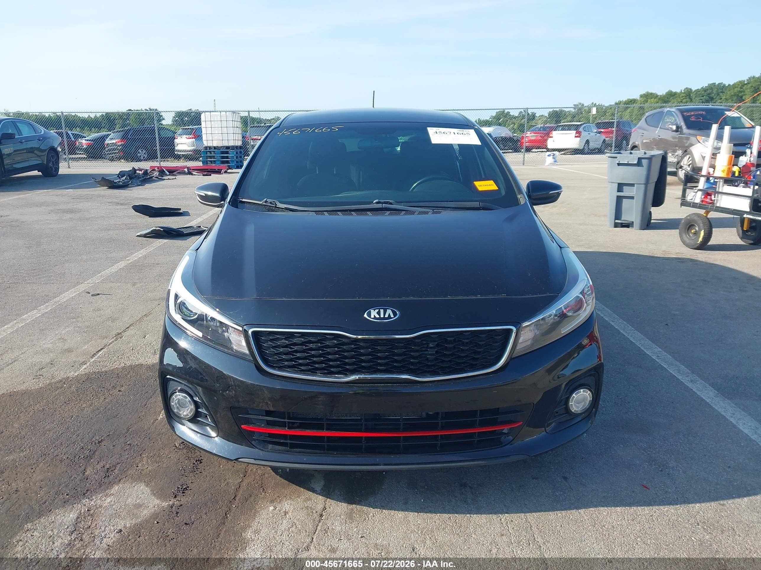 2017 Kia Forte Sx Black vin: 3KPFN5A38HE059124