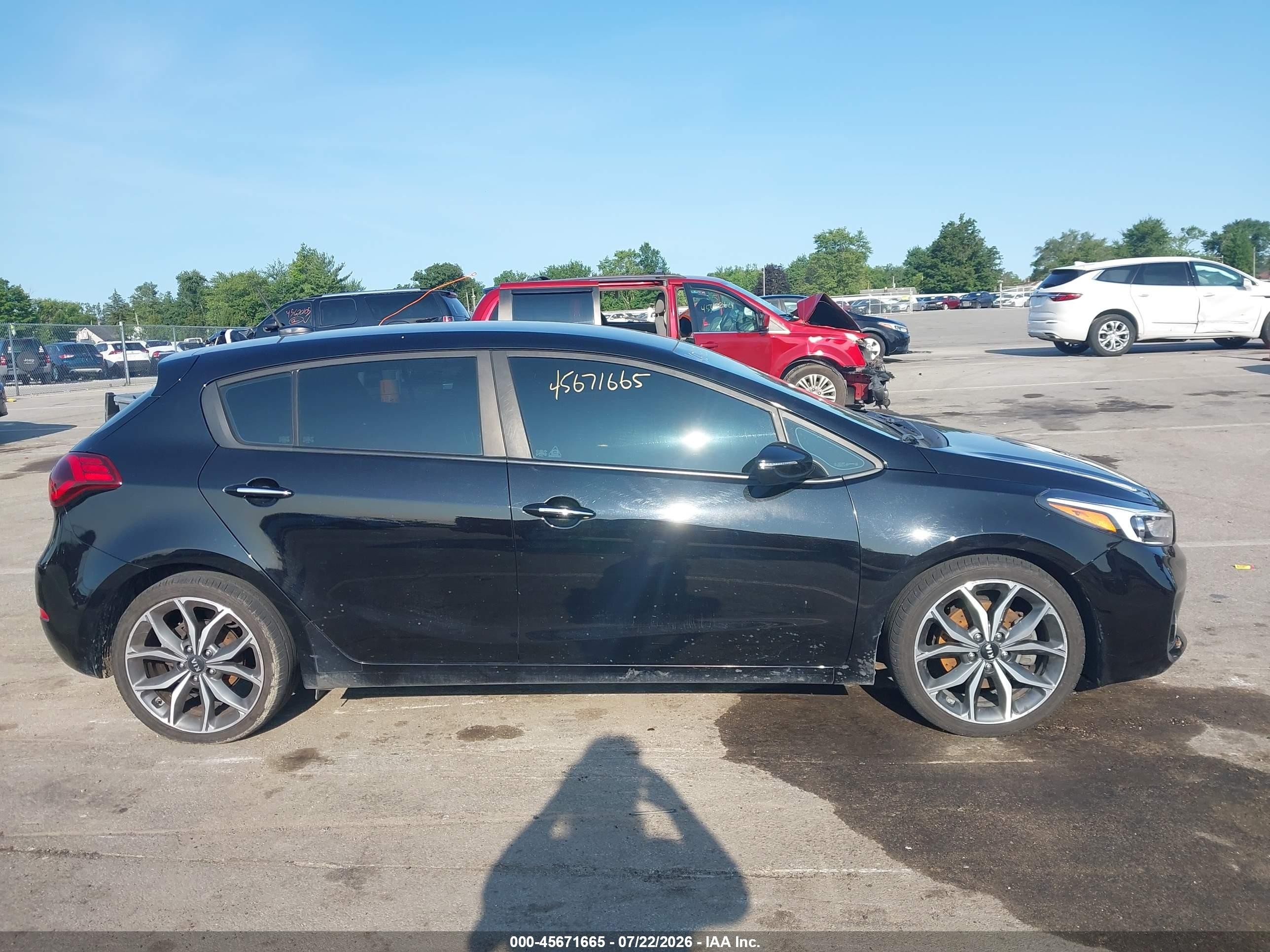 2017 Kia Forte Sx Black vin: 3KPFN5A38HE059124