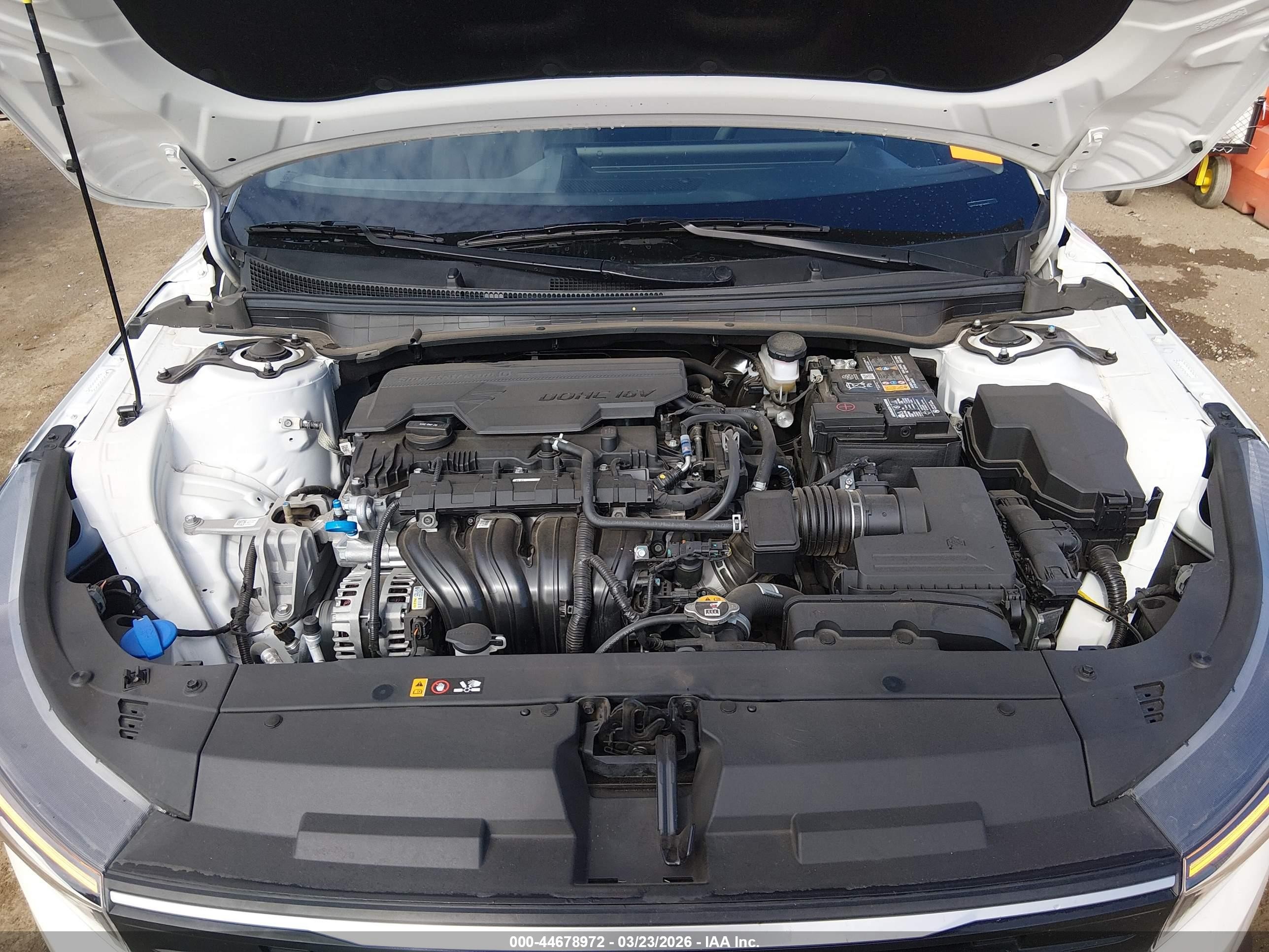 2025 Kia K4 Lxs White vin: 3KPFT4DE0SE007250