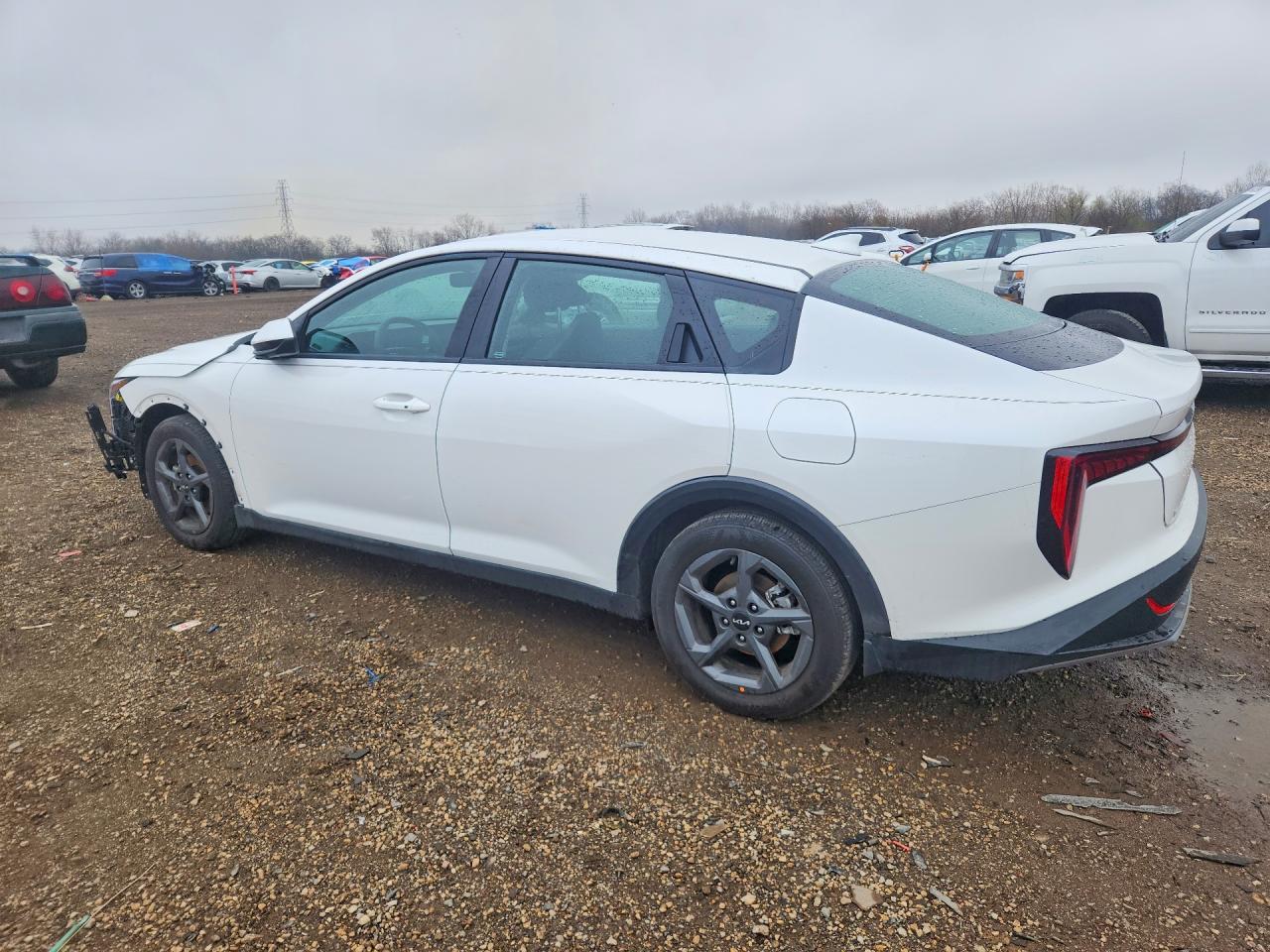 2025 Kia K4 Lxs White vin: 3KPFT4DE2SE194040
