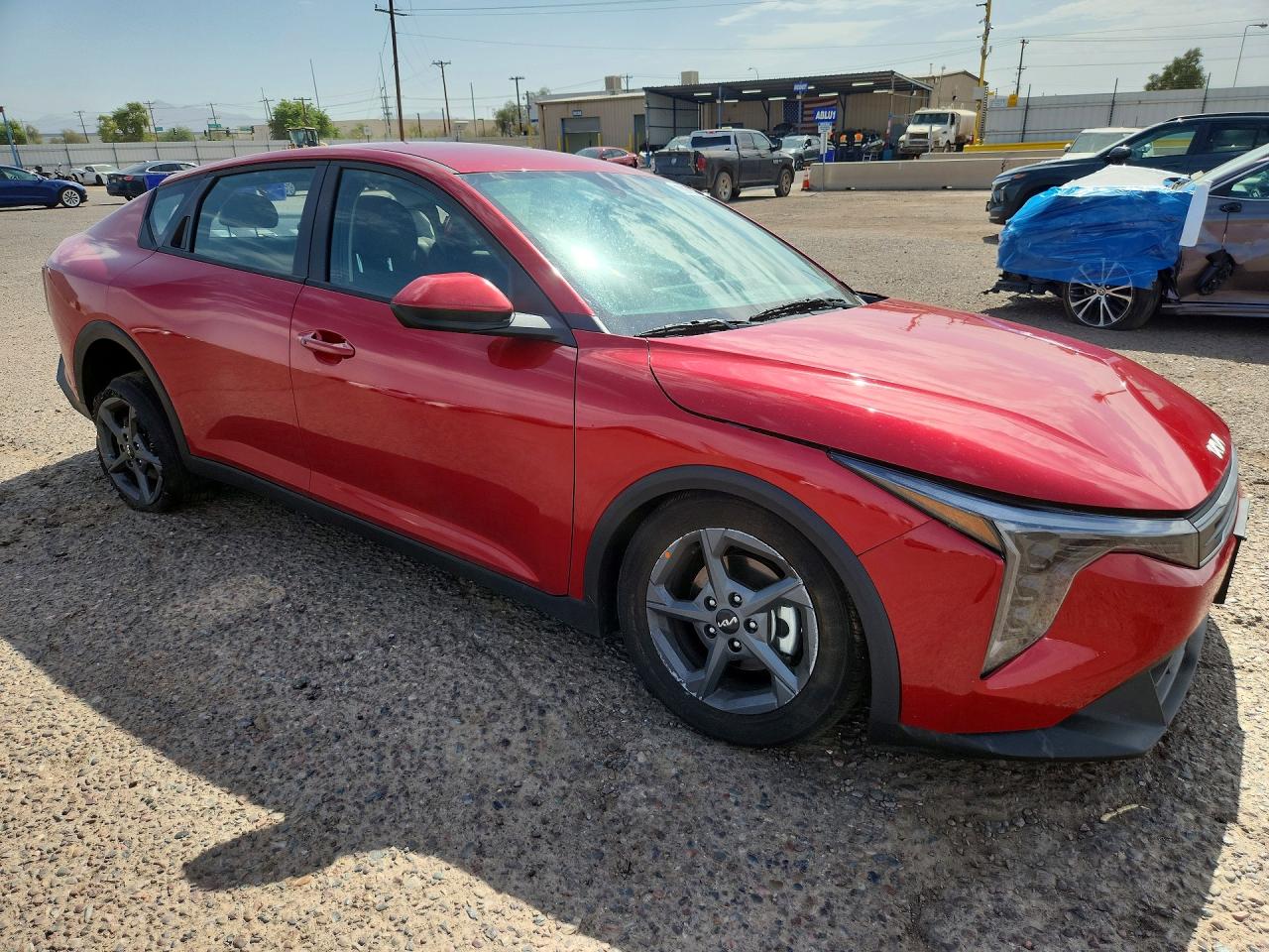 2026 Kia K4 Lxs Red vin: 3KPFT4DE2TE354841