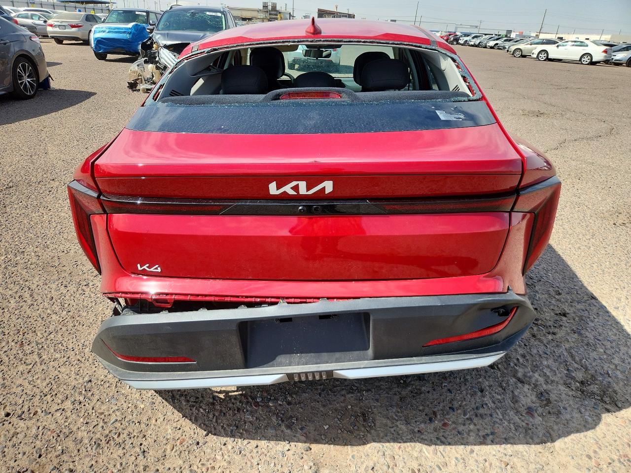 2026 Kia K4 Lxs Red vin: 3KPFT4DE2TE354841