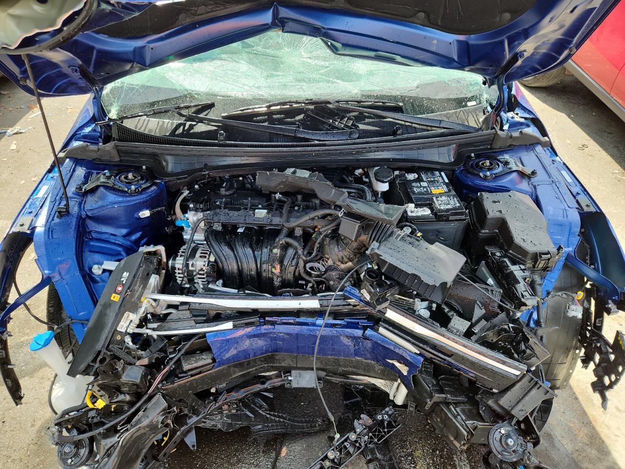 2026 Kia K4 Lxs Blue vin: 3KPFT4DE4TE257317 Damage: Front Bumper Reinforcement, Broken, Replacement Required