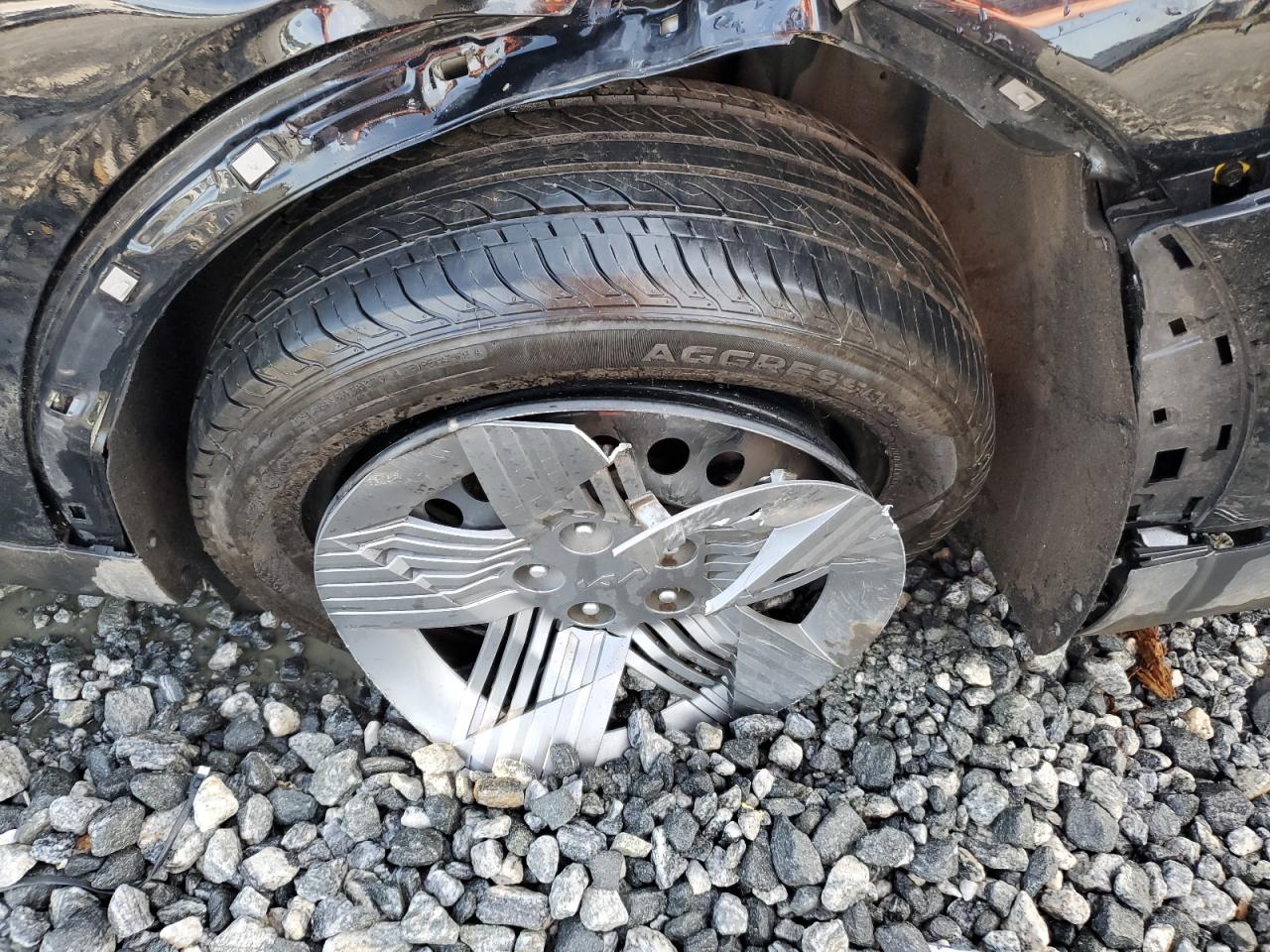 2025 Kia K4 Lx Black vin: 3KPFT4DE5SE015201 Damage: Left Rear Wheel Cover, Broken, Replacement Required