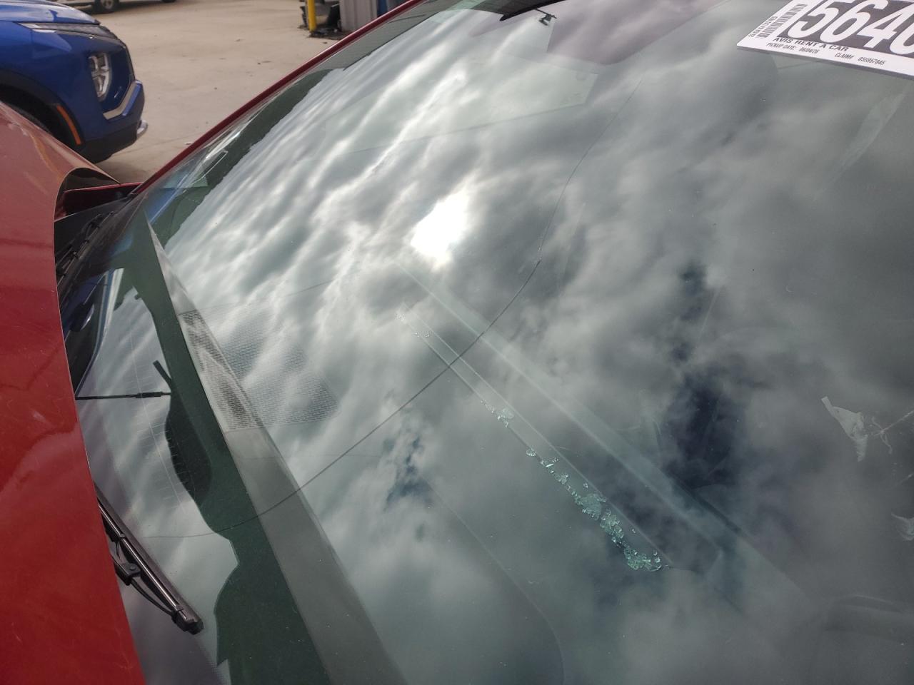 2025 Kia K4 Lxs Red vin: 3KPFT4DE5SE039983 Damage: Windshield, Broken, Replacement Required