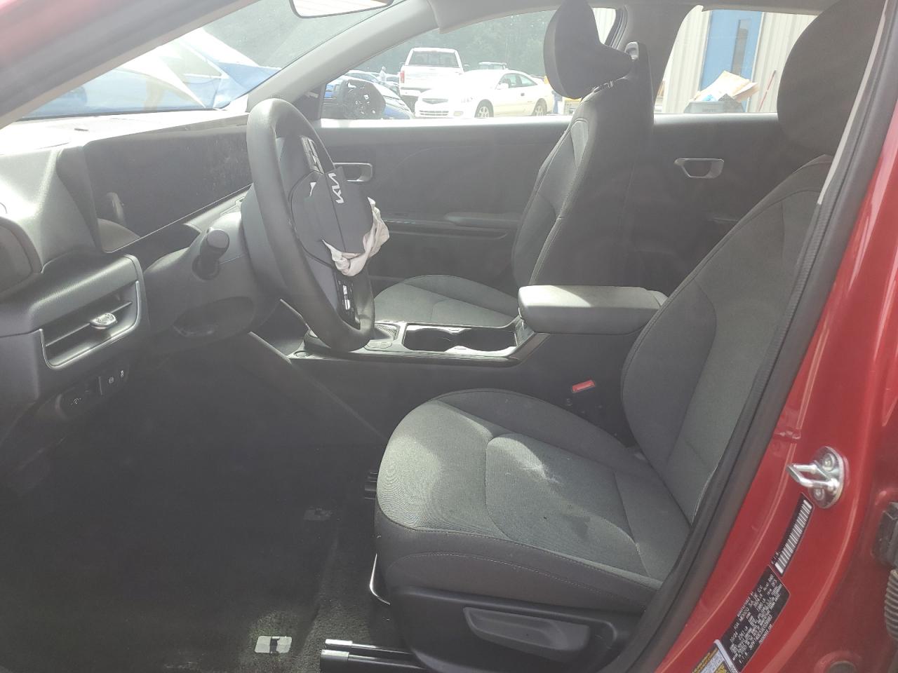 2025 Kia K4 Lxs Red vin: 3KPFT4DE5SE039983 Damage: Airbag - Front Left, Deployed, Replacement Required
