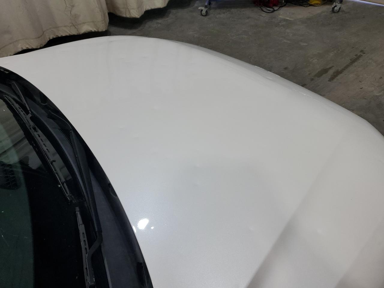 2025 Kia K4 Lxs White vin: 3KPFT4DE6SE078601 Damage: Hood, Hail Damage, 10 Or More