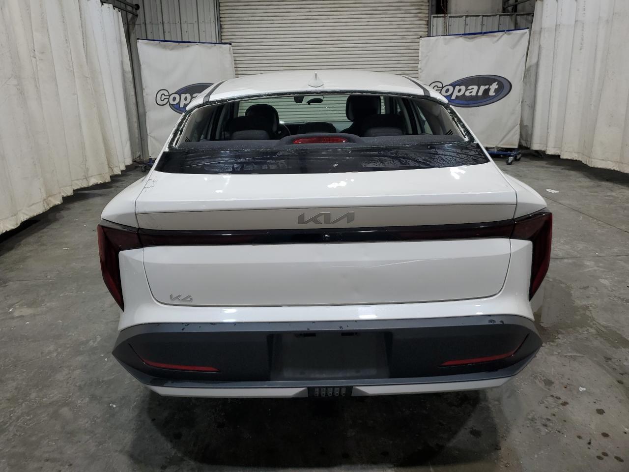 2025 Kia K4 Lxs White vin: 3KPFT4DE6SE078601 Damage: Deck Lid, Hail Damage, 10 Or More