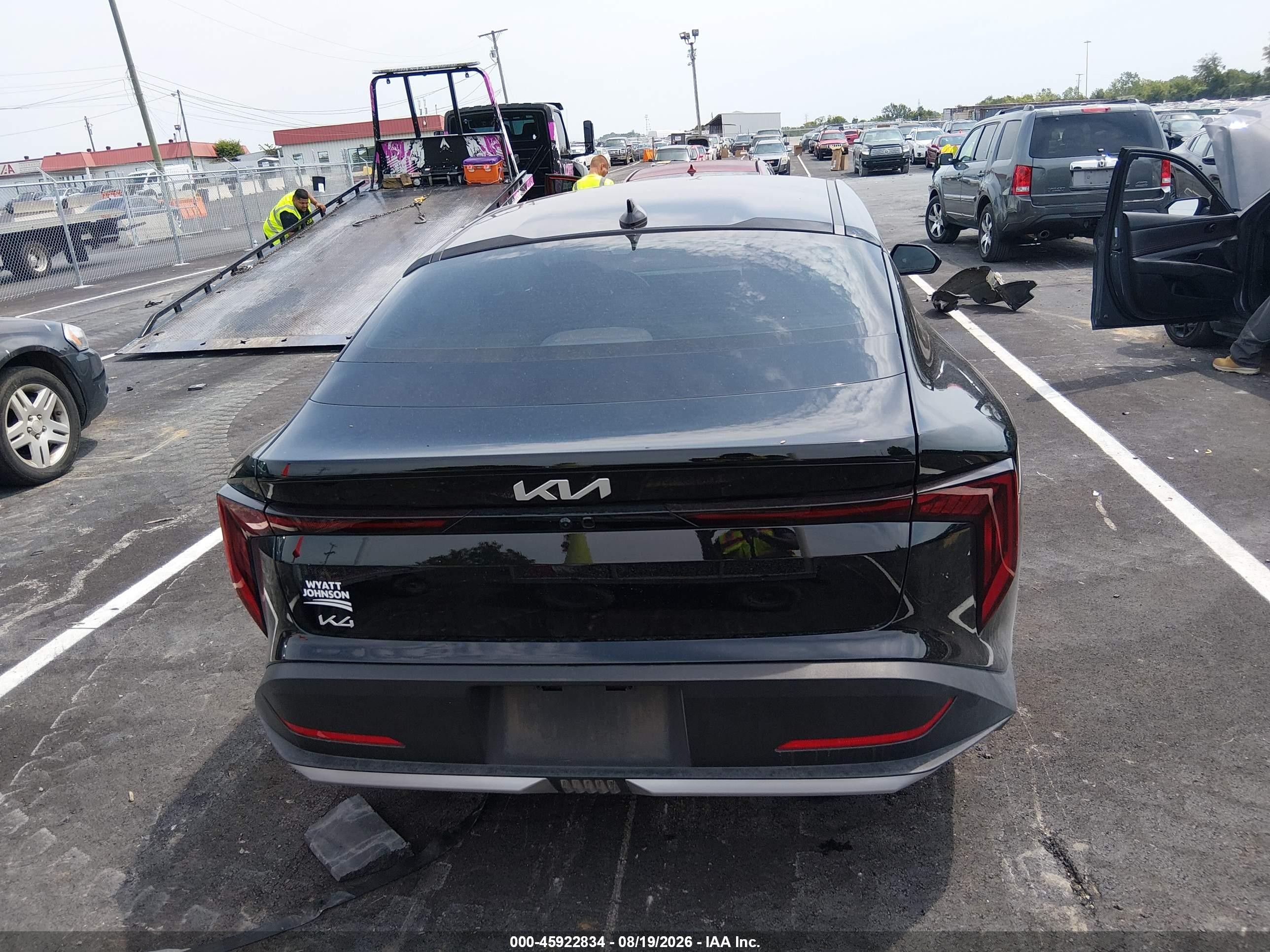2025 Kia K4 Lx Black vin: 3KPFT4DE6SE239478