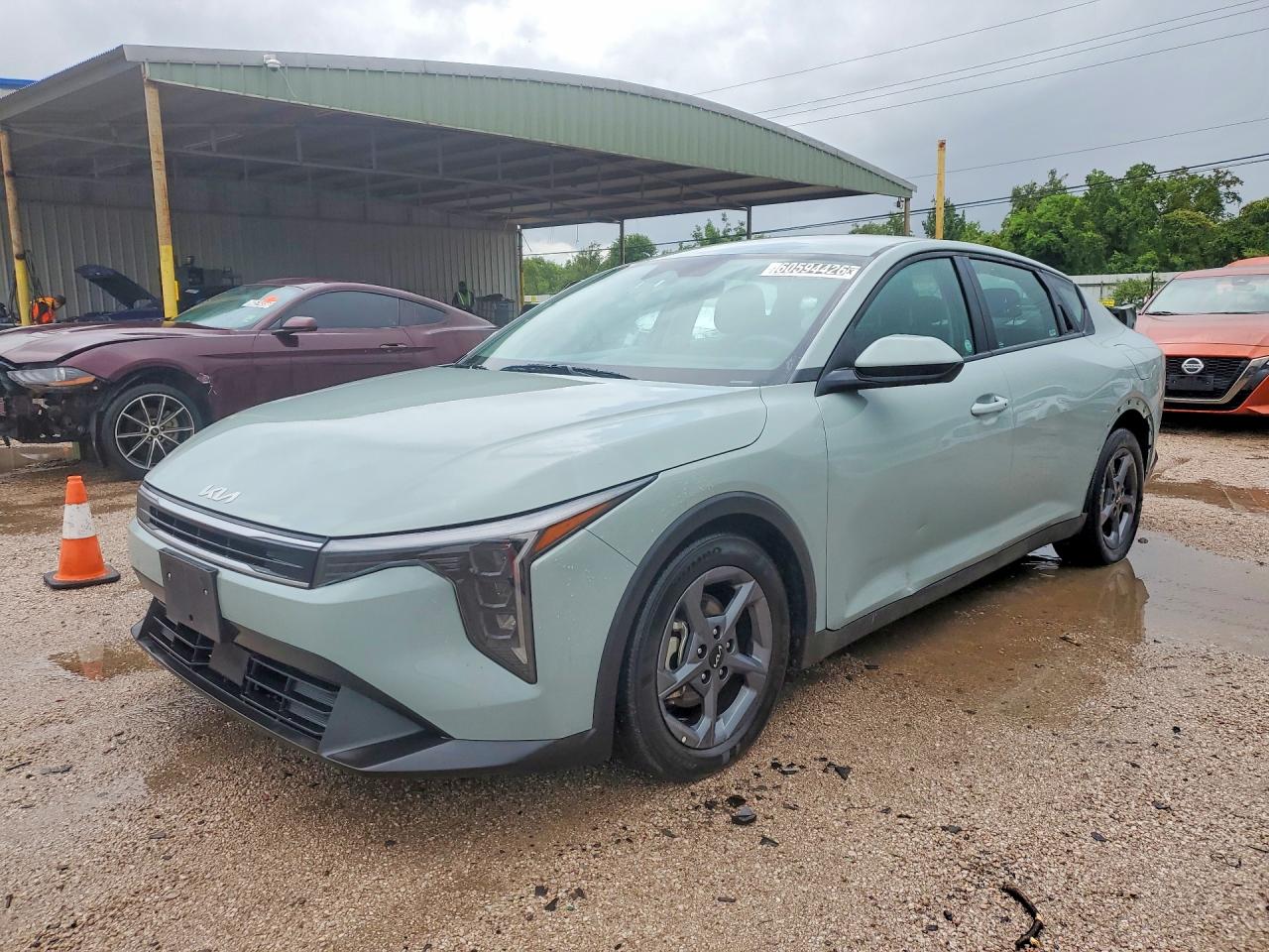 2025 Kia K4 Lxs White vin: 3KPFT4DEXSE039946