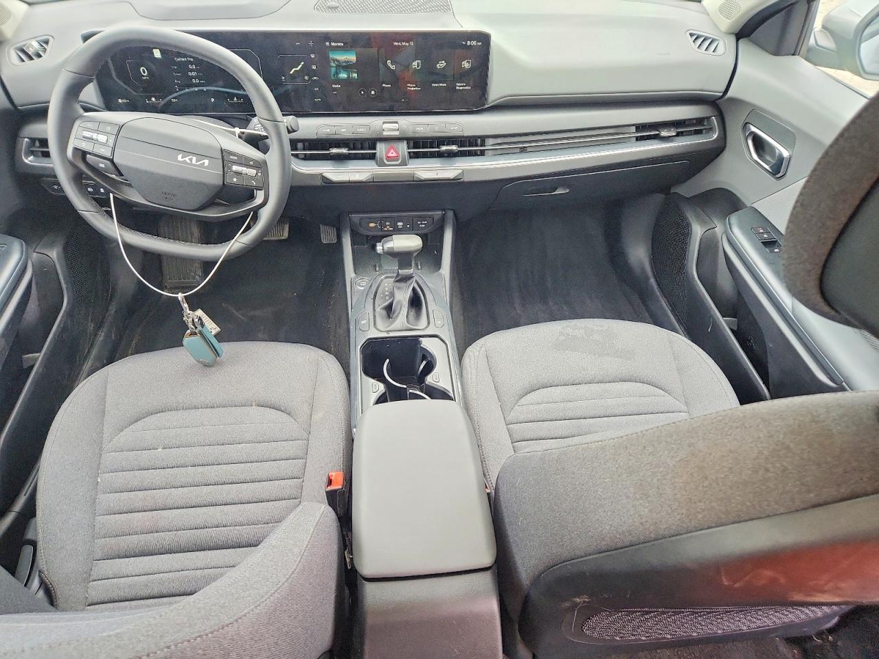 2025 Kia K4 Ex Gray vin: 3KPFU4DE0SE187911