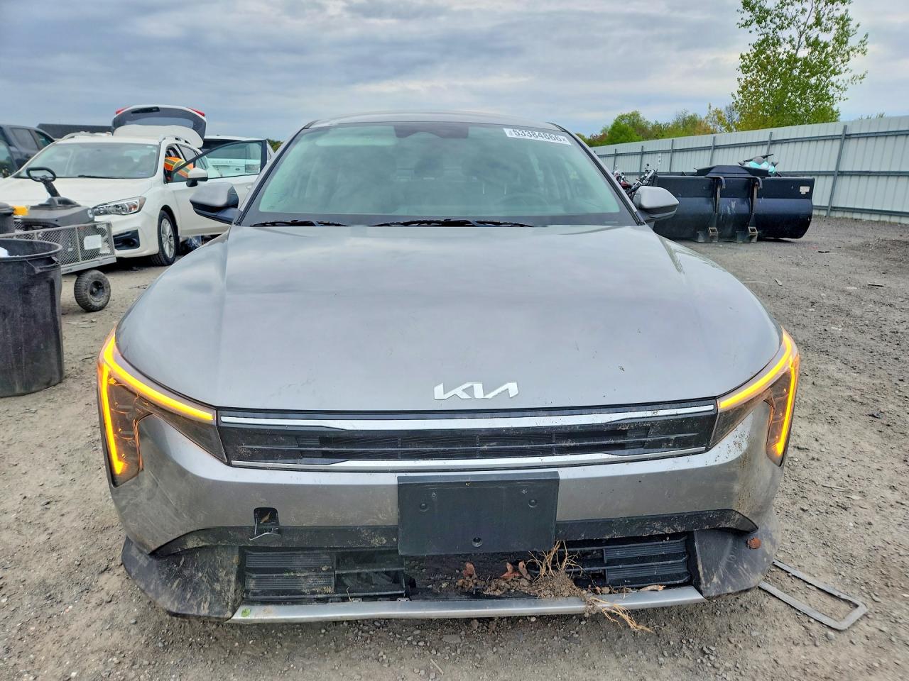2025 Kia K4 Ex Gray vin: 3KPFU4DE0SE187911