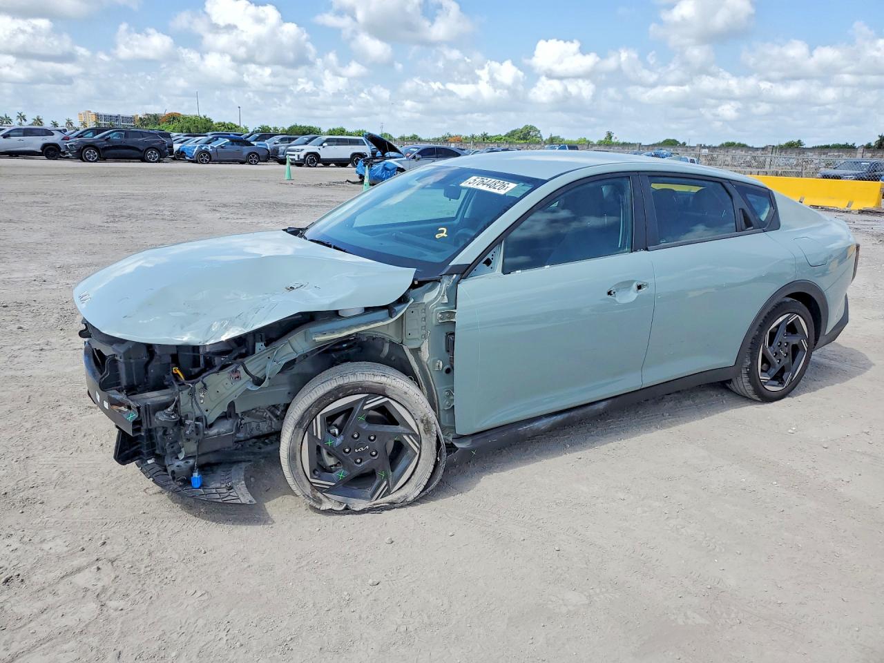 2025 Kia K4 Ex Gray vin: 3KPFU4DE3SE121448