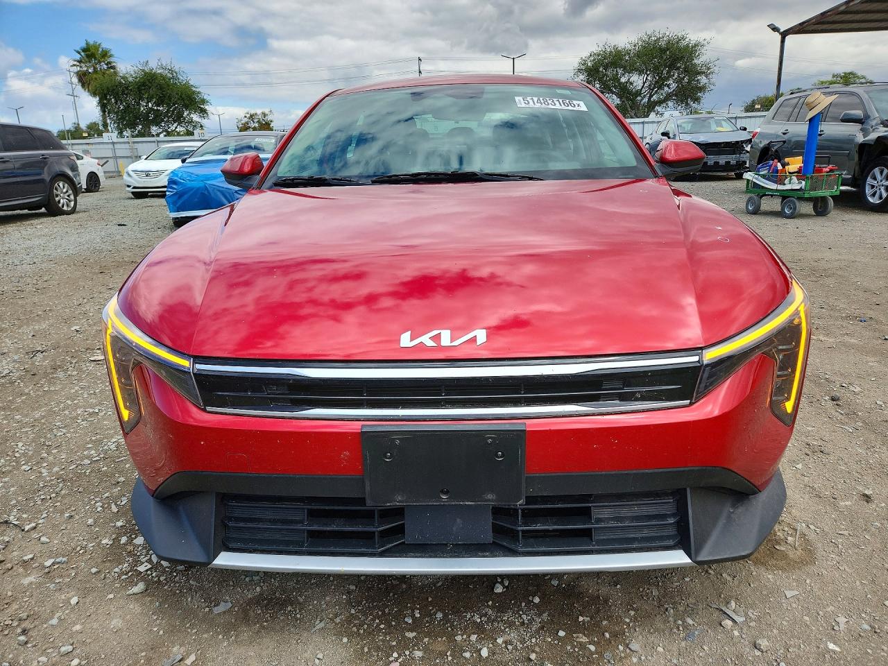 2025 Kia K4 Ex Красный vin: 3KPFU4DE5SE007371