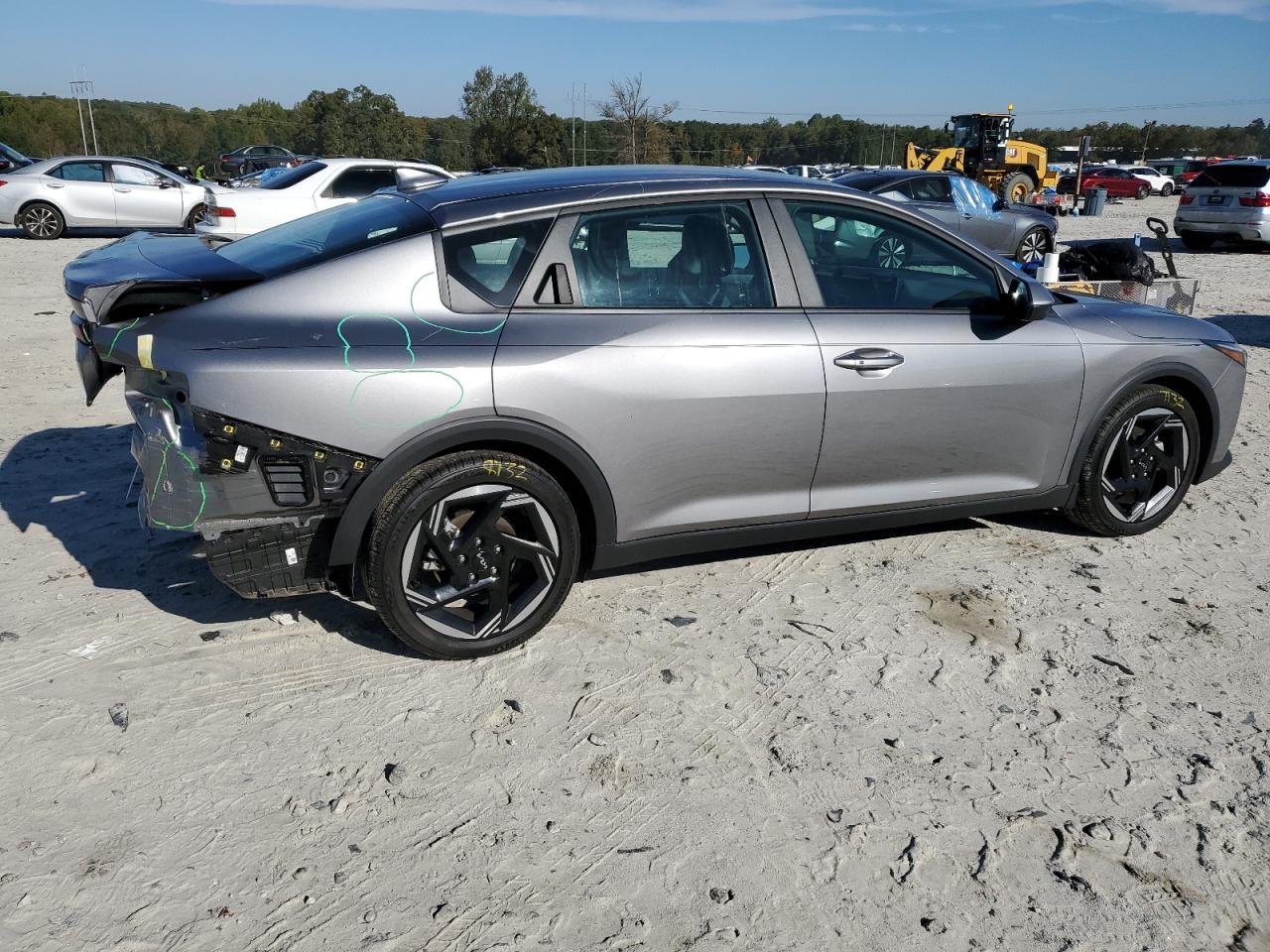 2025 Kia K4 Ex Gray vin: 3KPFU4DE6SE018525