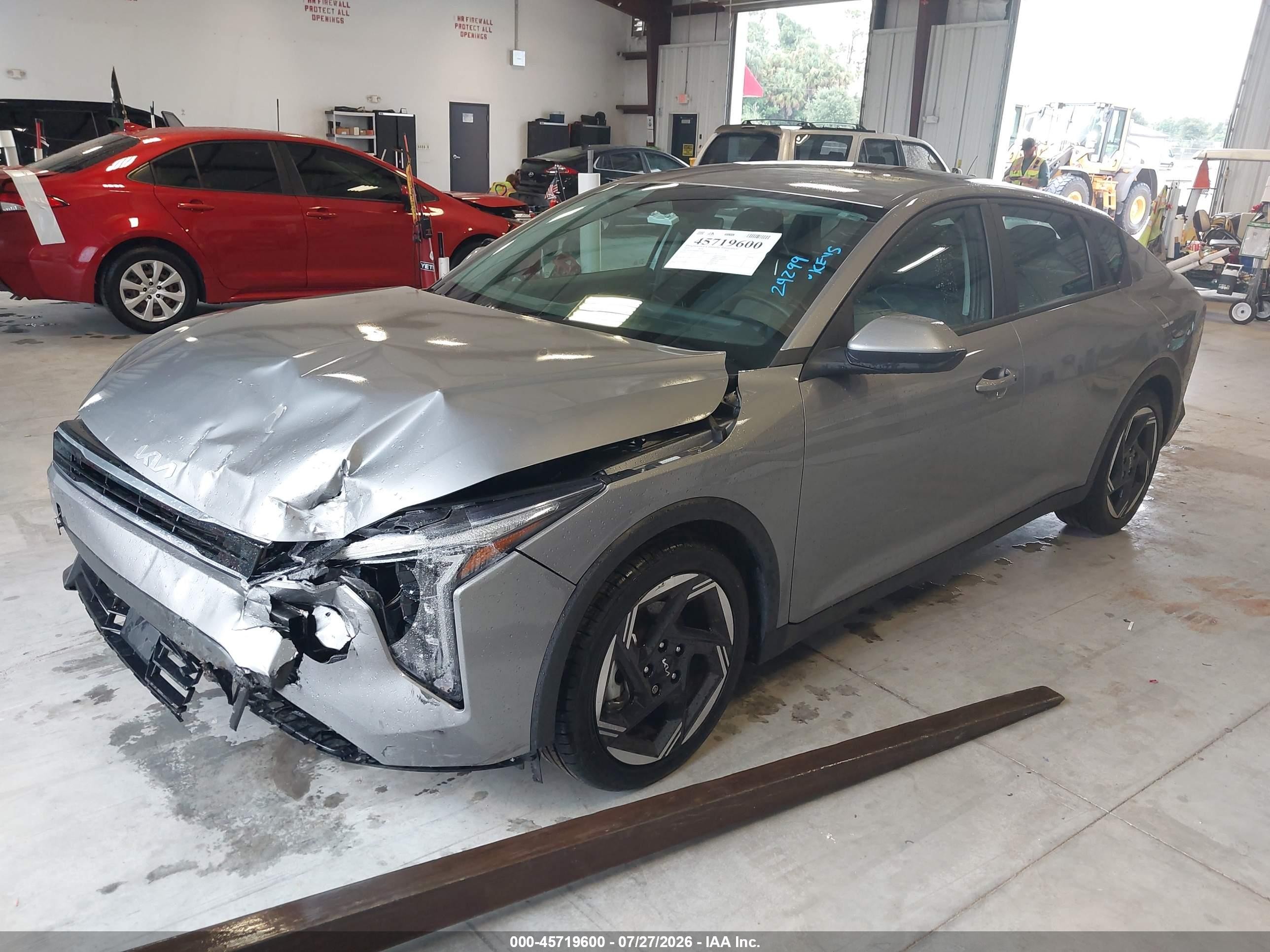 2025 Kia K4 Ex Gray vin: 3KPFU4DE9SE137346