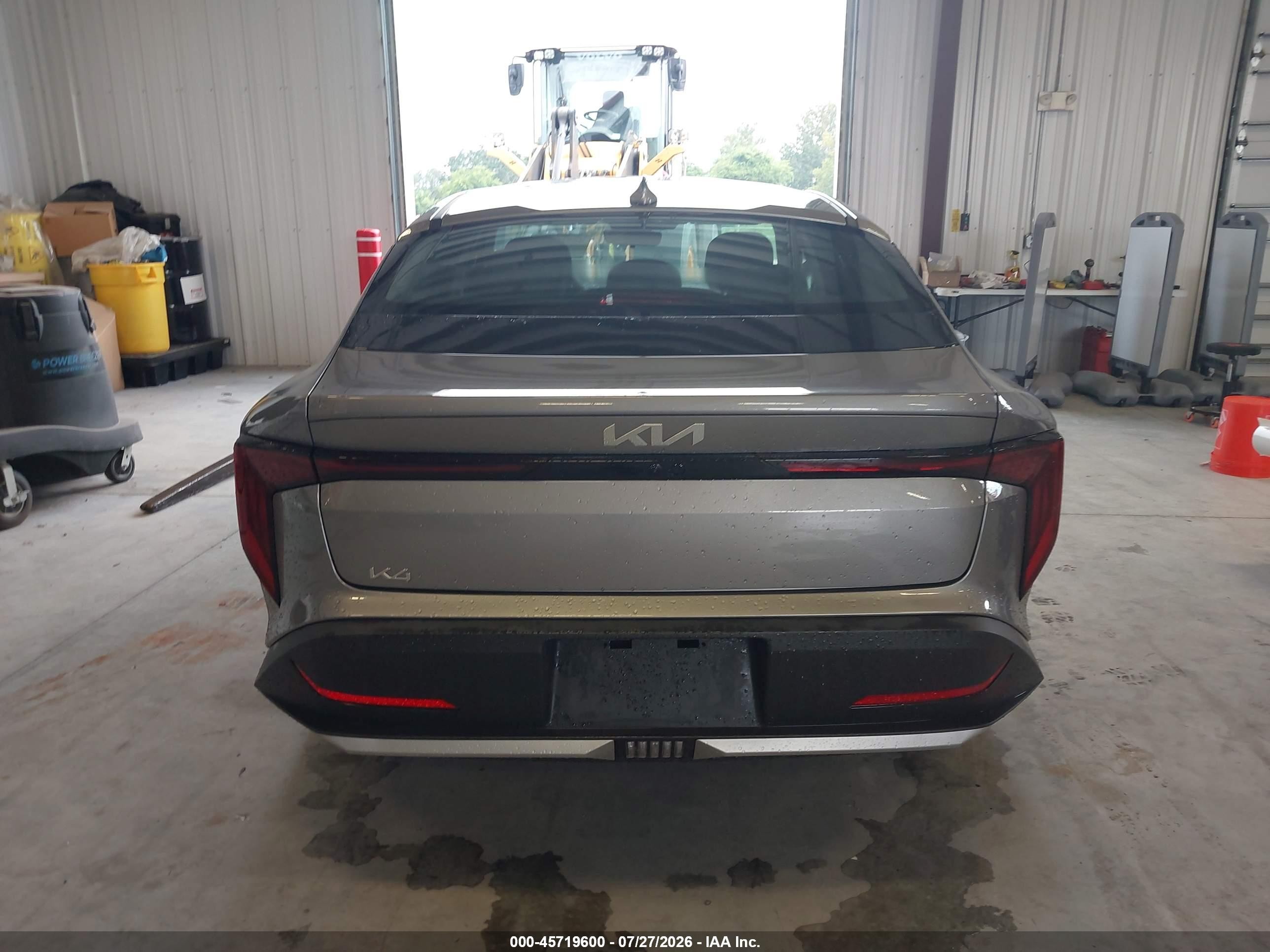 2025 Kia K4 Ex Gray vin: 3KPFU4DE9SE137346