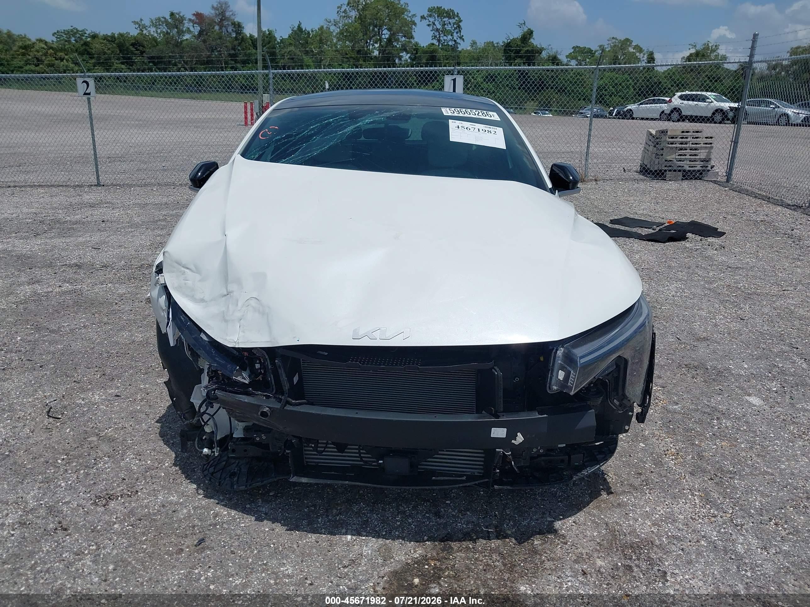 2026 Kia K4 Gt-line Turbo White vin: 3KPFU5DC6TE262858