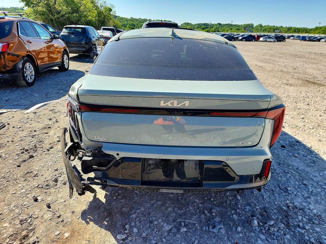 2025 Kia K4 Gt-line Turbo Gray vin: 3KPFW4DC3SE142681