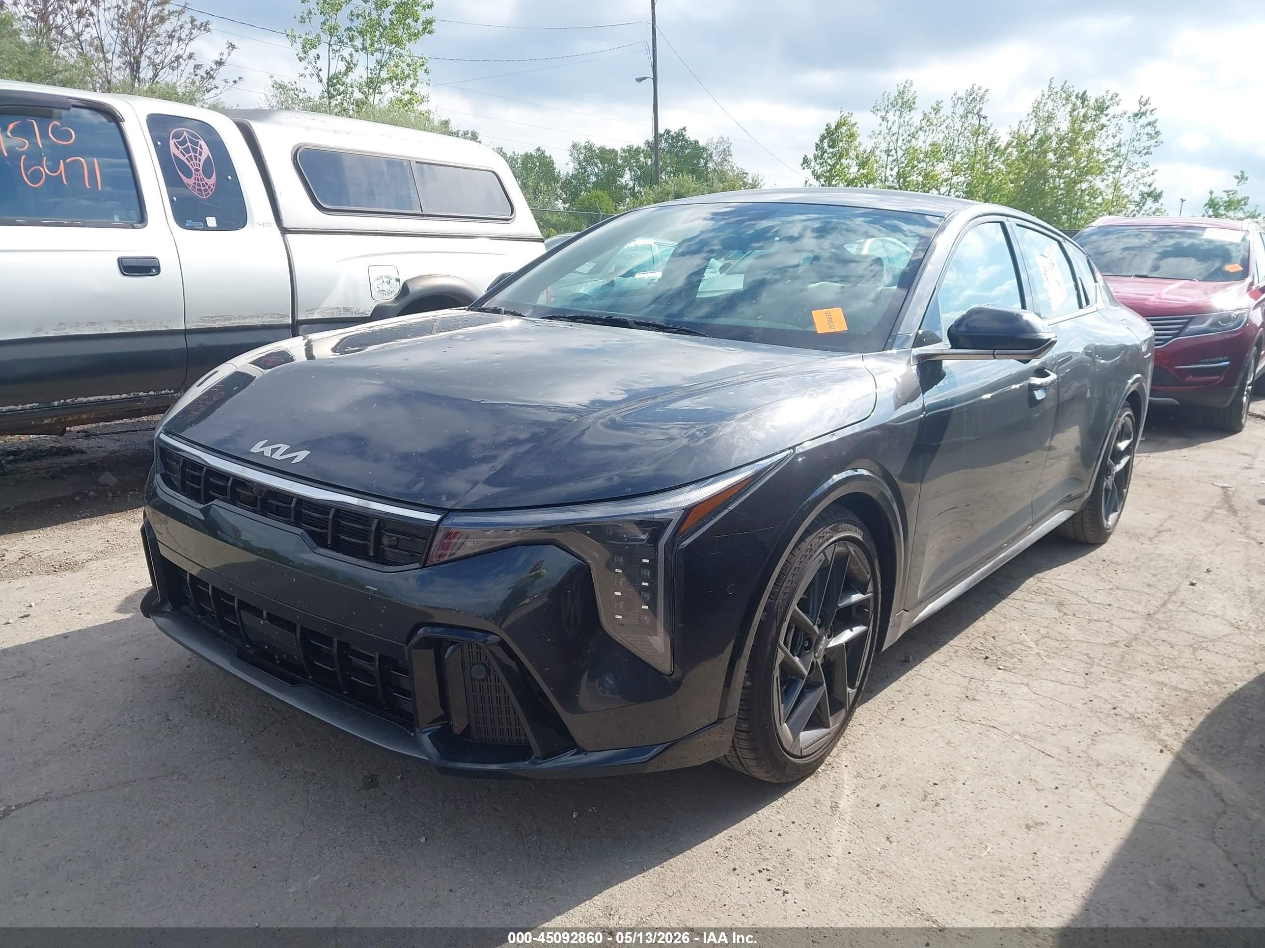 2026 Kia K4 Gt-line Turbo Серый vin: 3KPFW4DC6TE257471