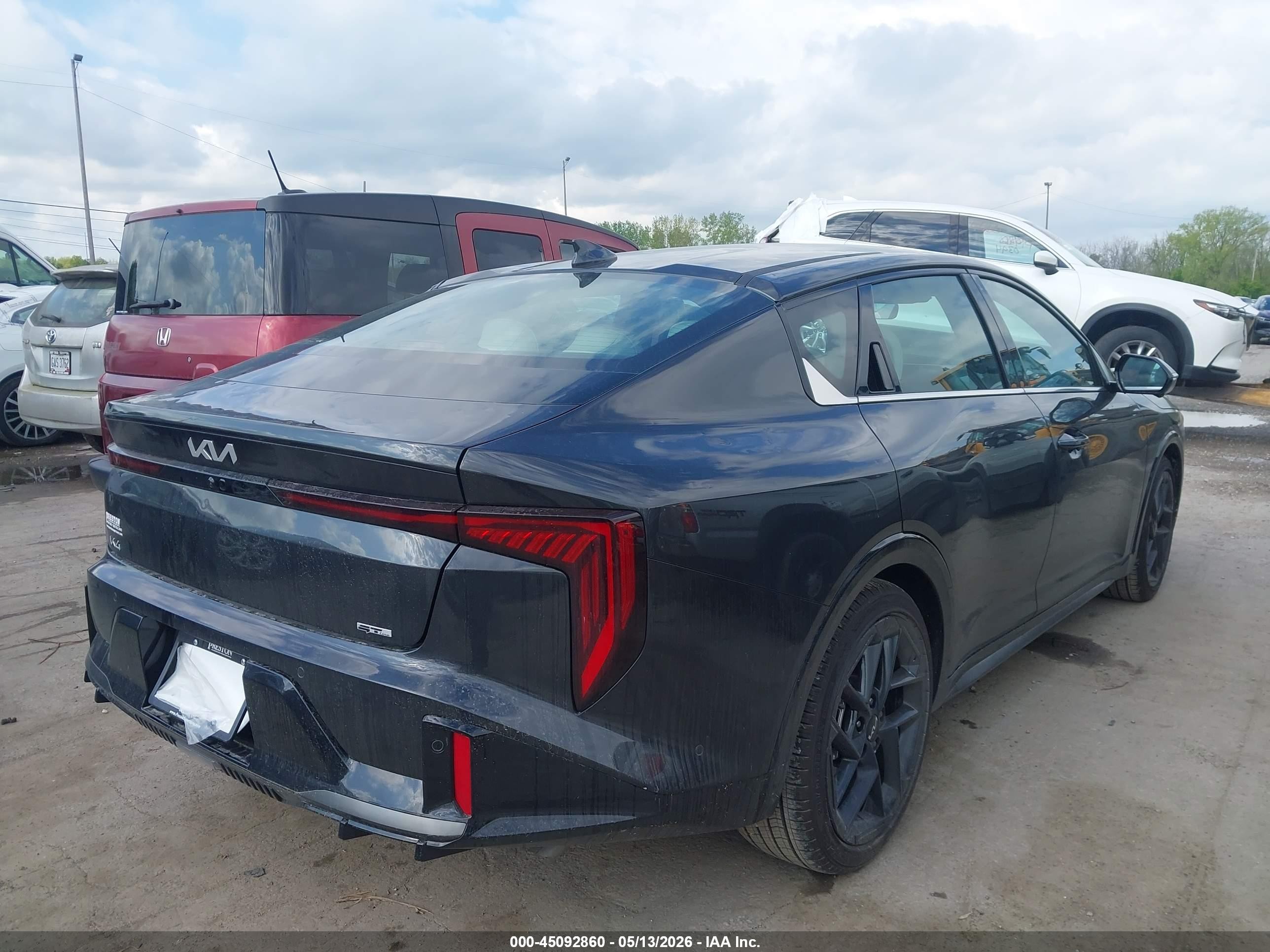 2026 Kia K4 Gt-line Turbo Серый vin: 3KPFW4DC6TE257471
