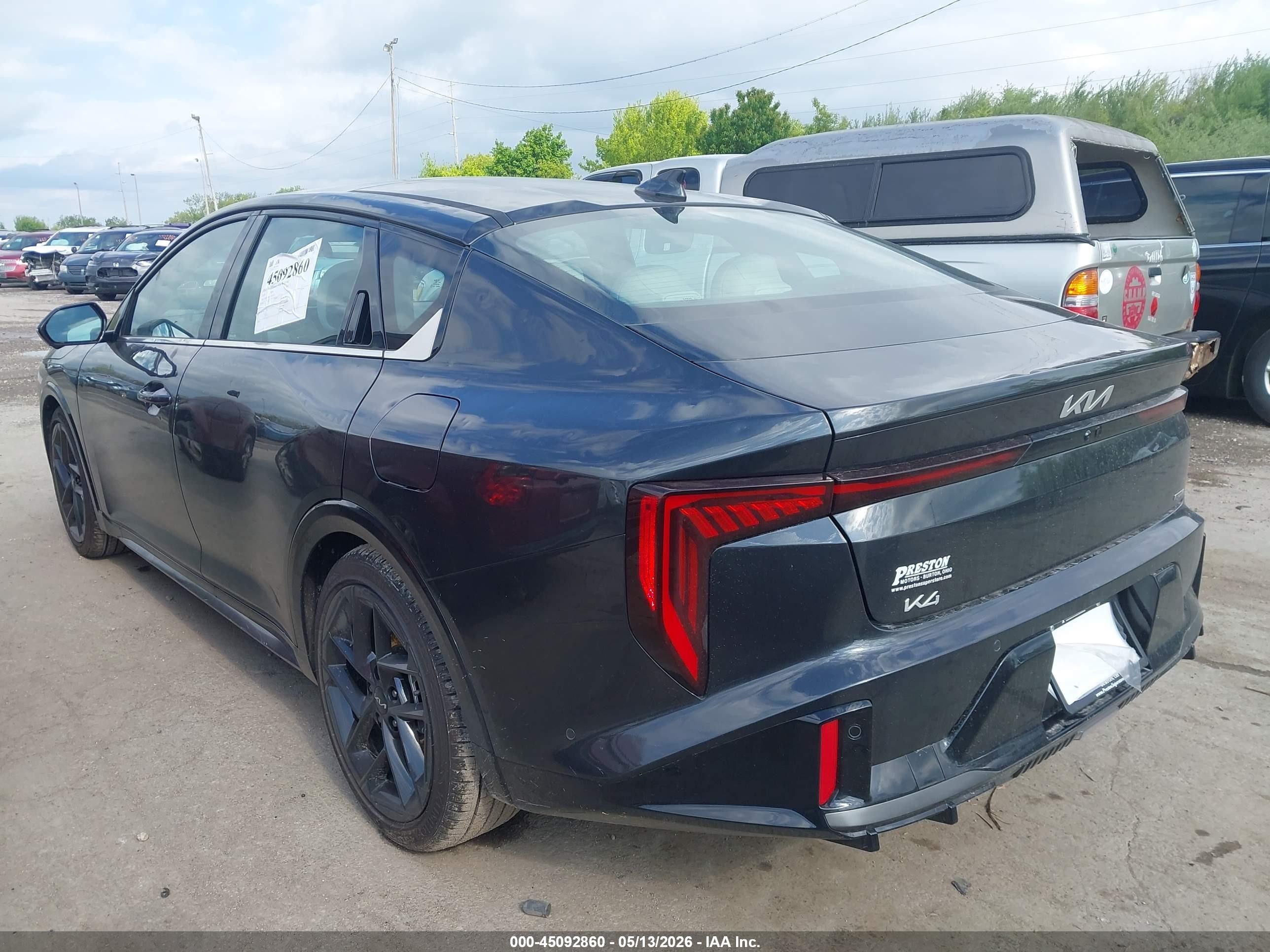 2026 Kia K4 Gt-line Turbo Серый vin: 3KPFW4DC6TE257471