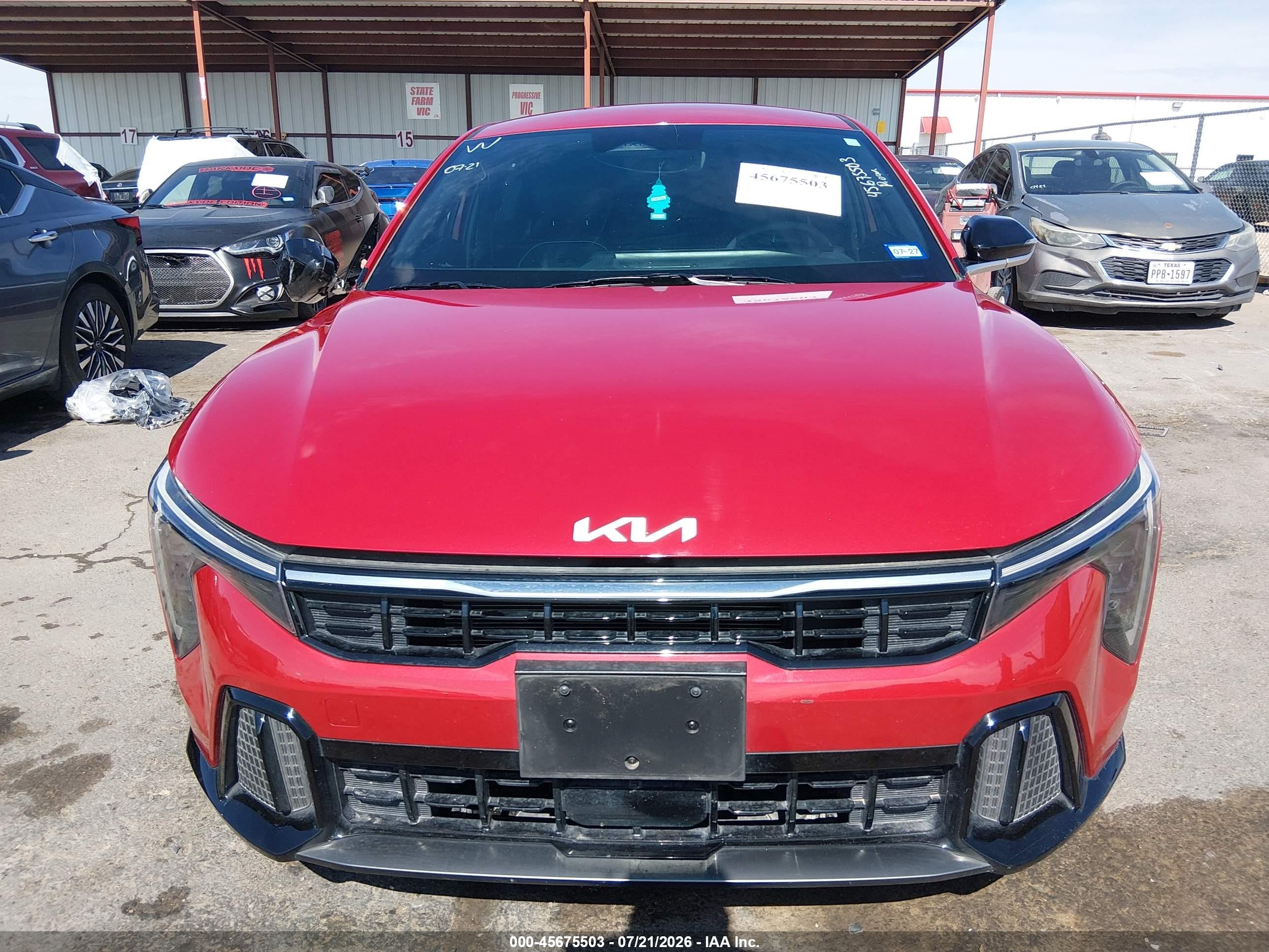 2025 Kia K4 Gt-line Red vin: 3KPFW4DE6SE158536